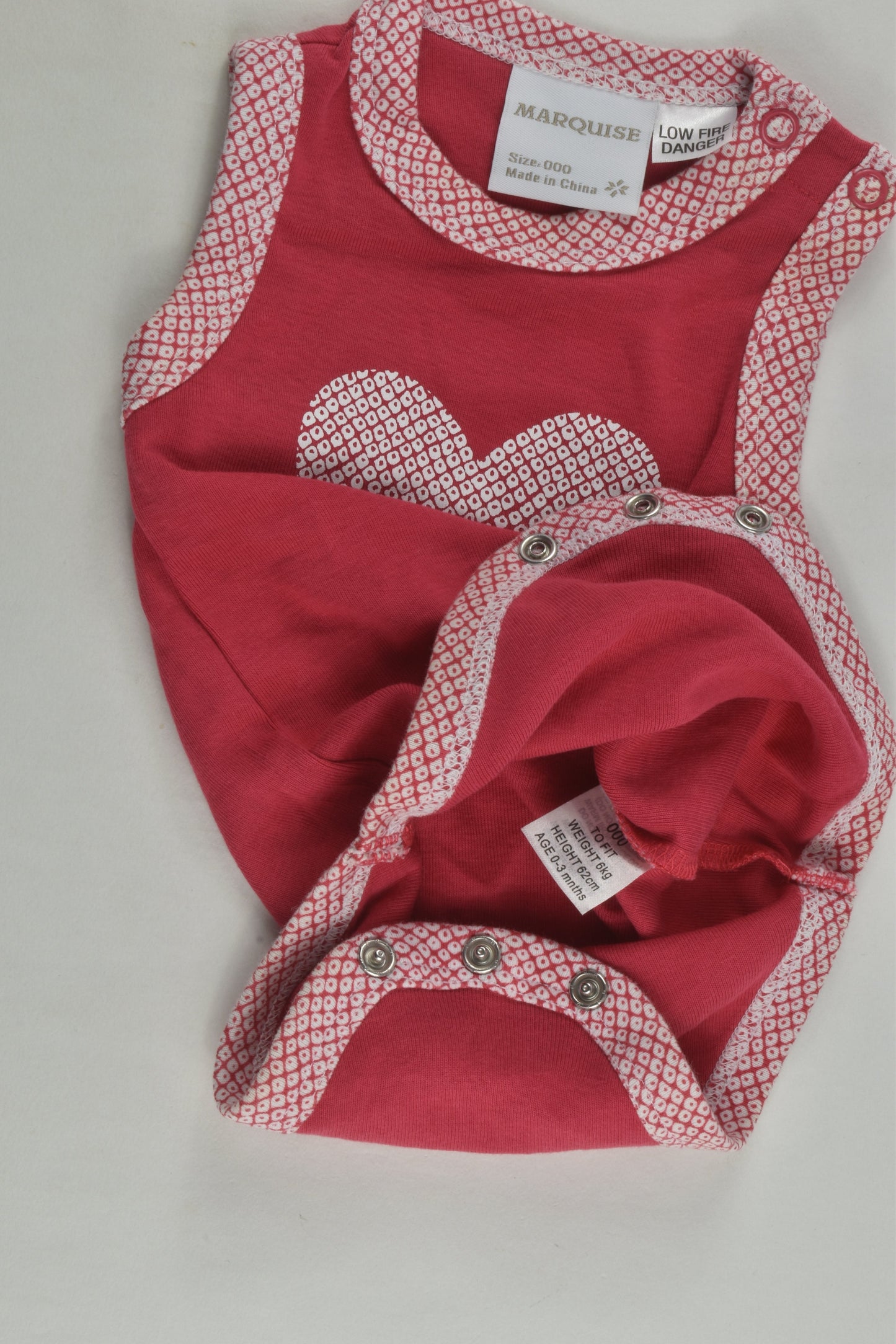 Marquise Size 000 Bodysuit