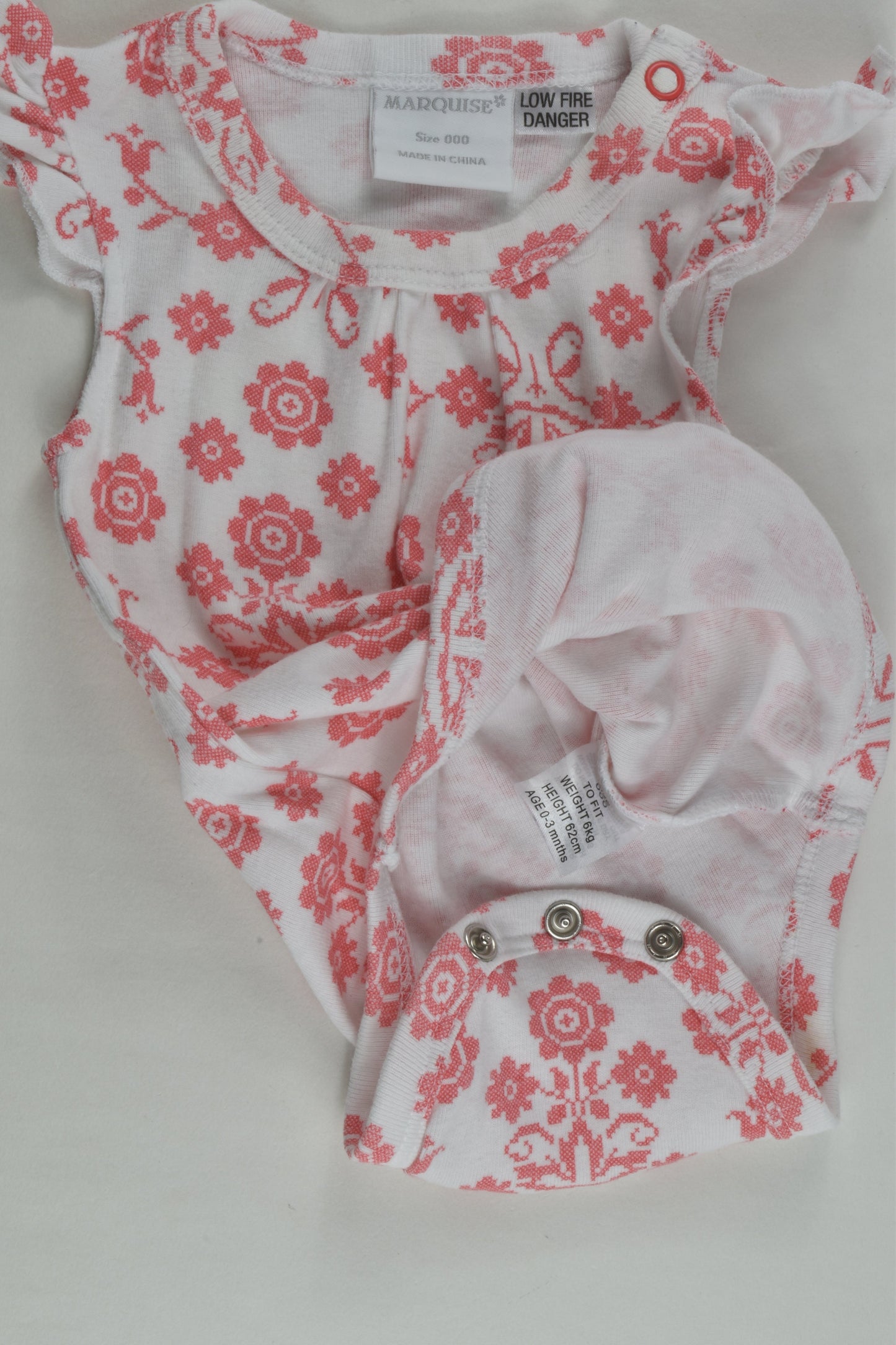 Marquise Size 000 Bodysuit