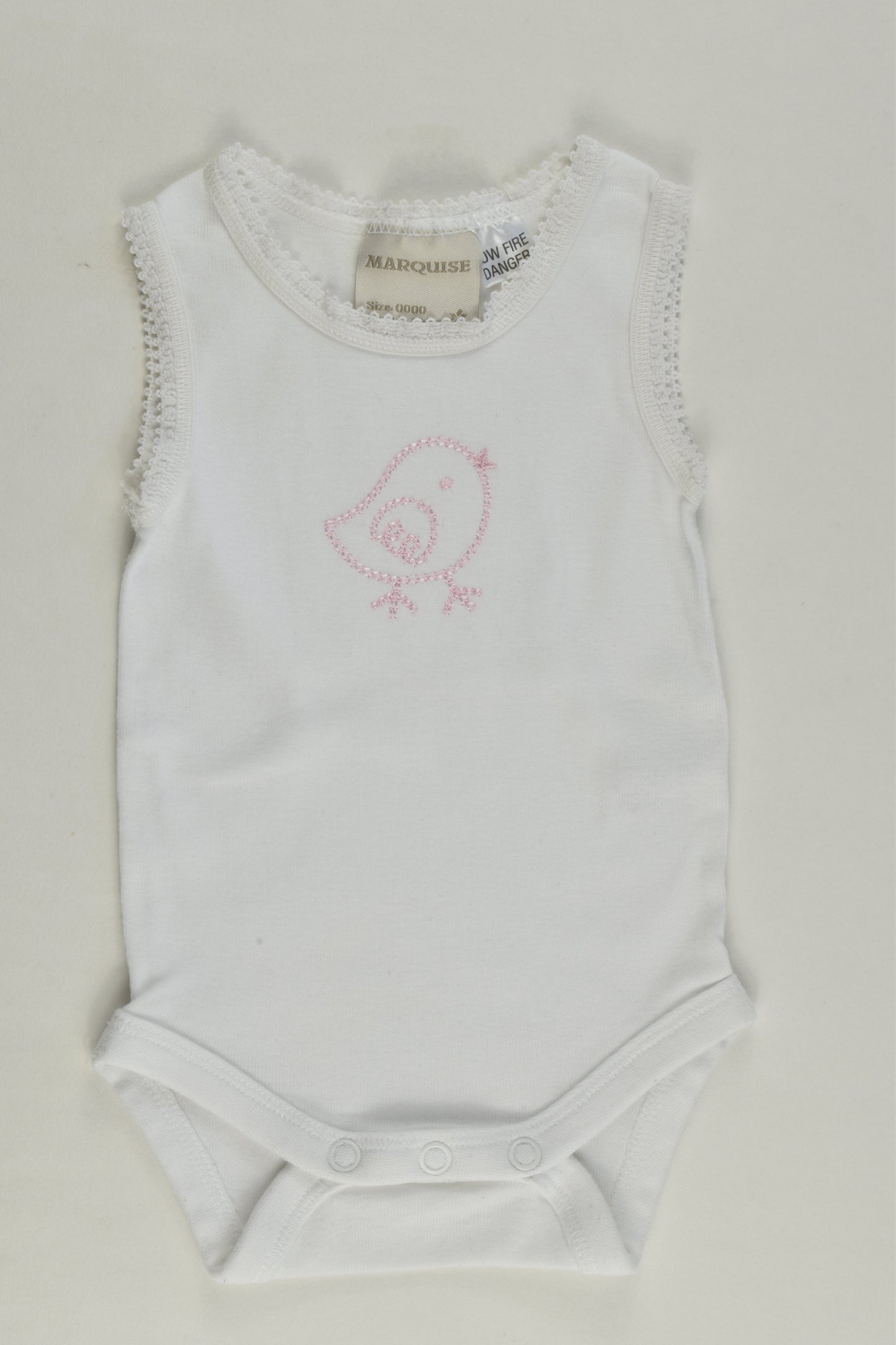 Marquise Size 0000 Bird Bodysuit