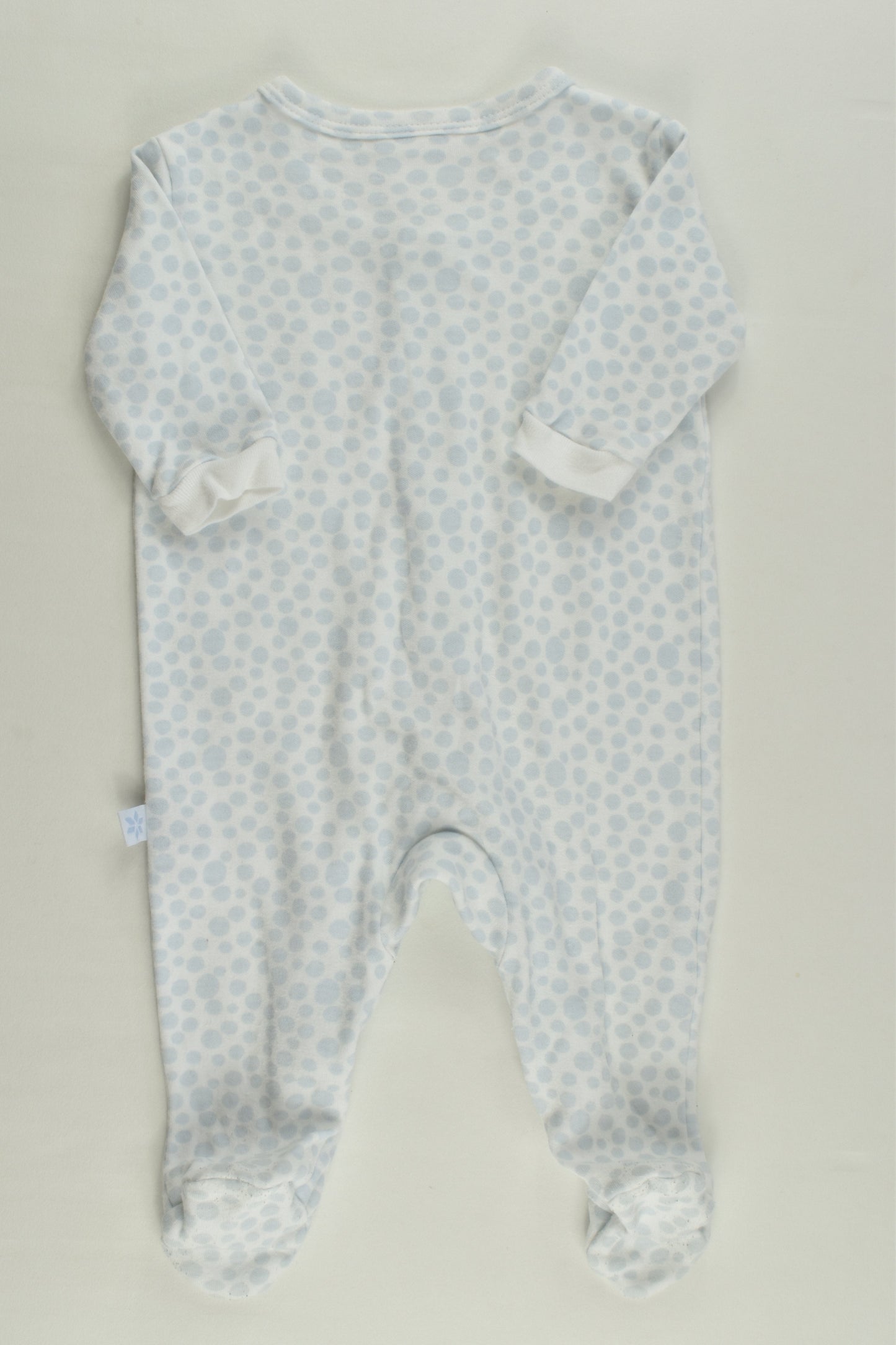 Marquise Size 0000 Footed Romper