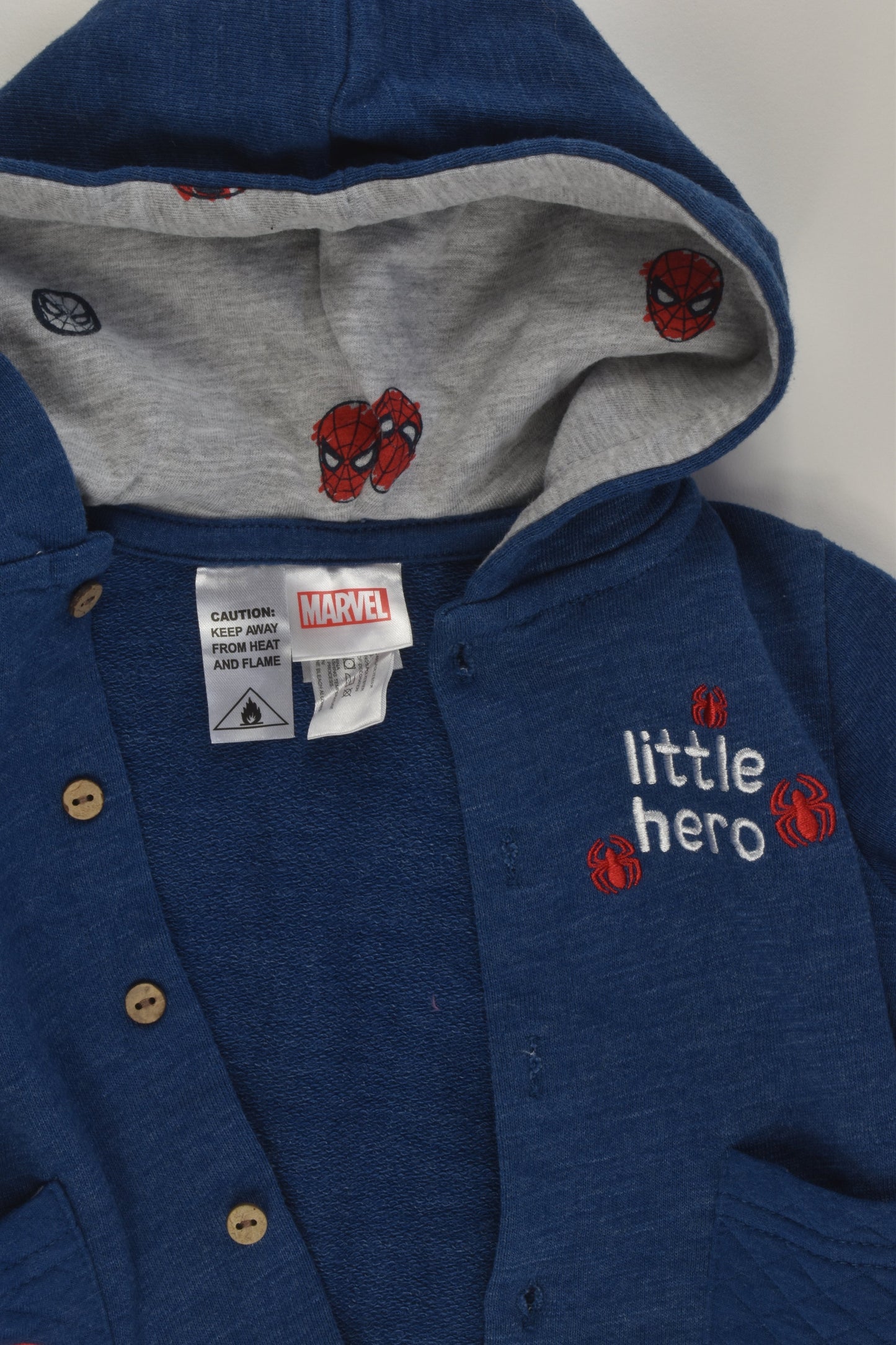 Marvel Size 00 (6 months) Spiderman Jumper