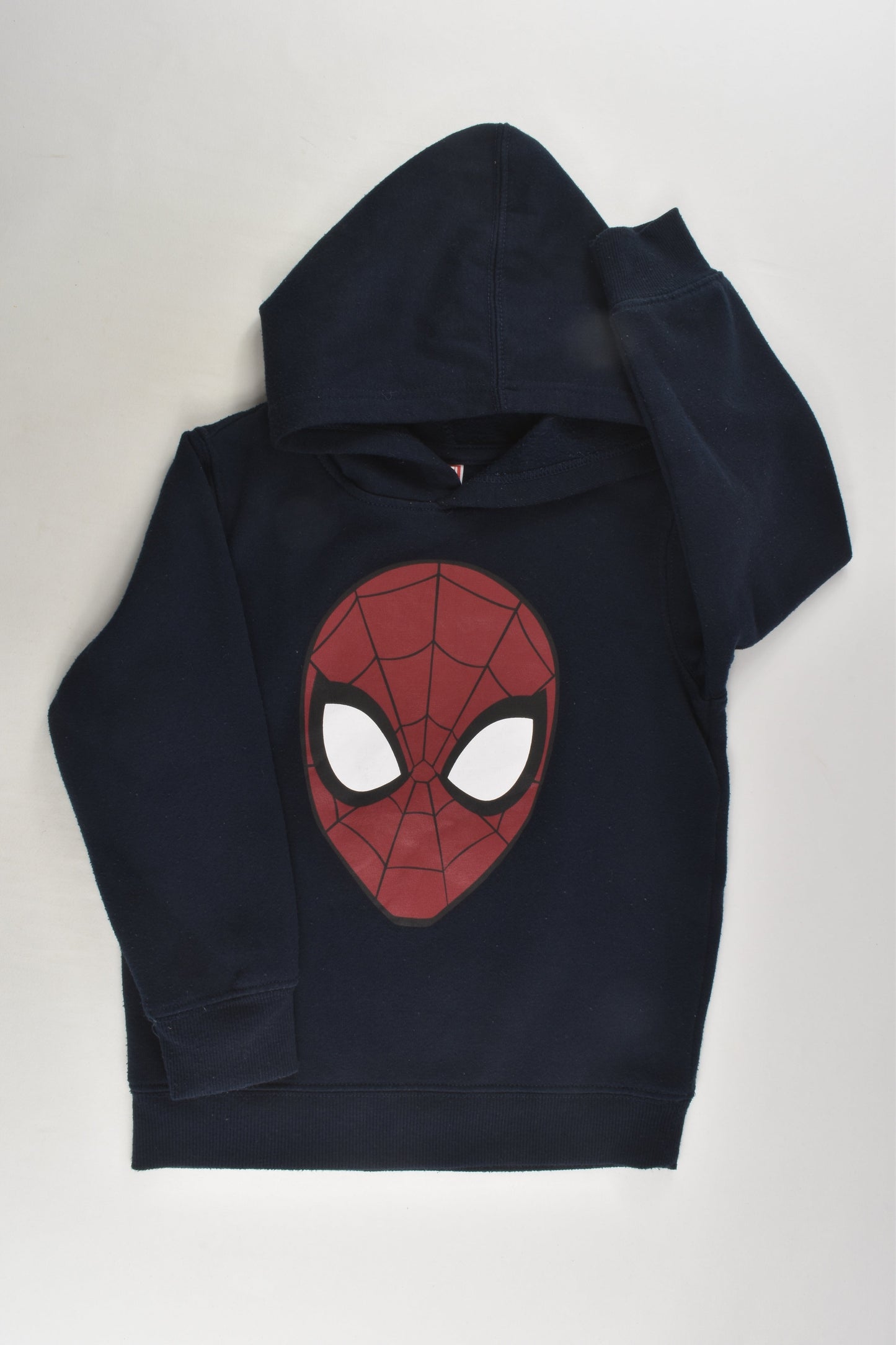Marvel Size 5 Spiderman Hooded Jumper