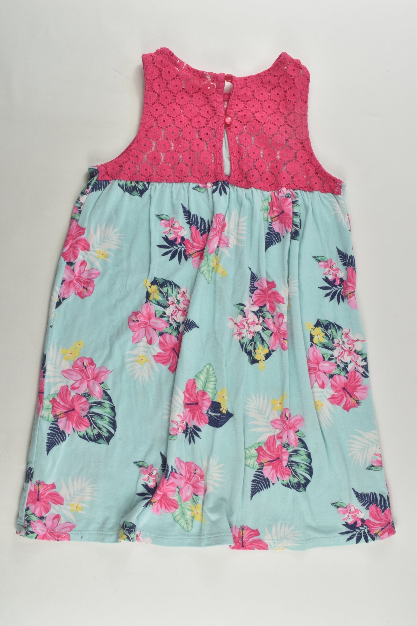 Milkshake Size 3 Floral Dress with Lace Detail