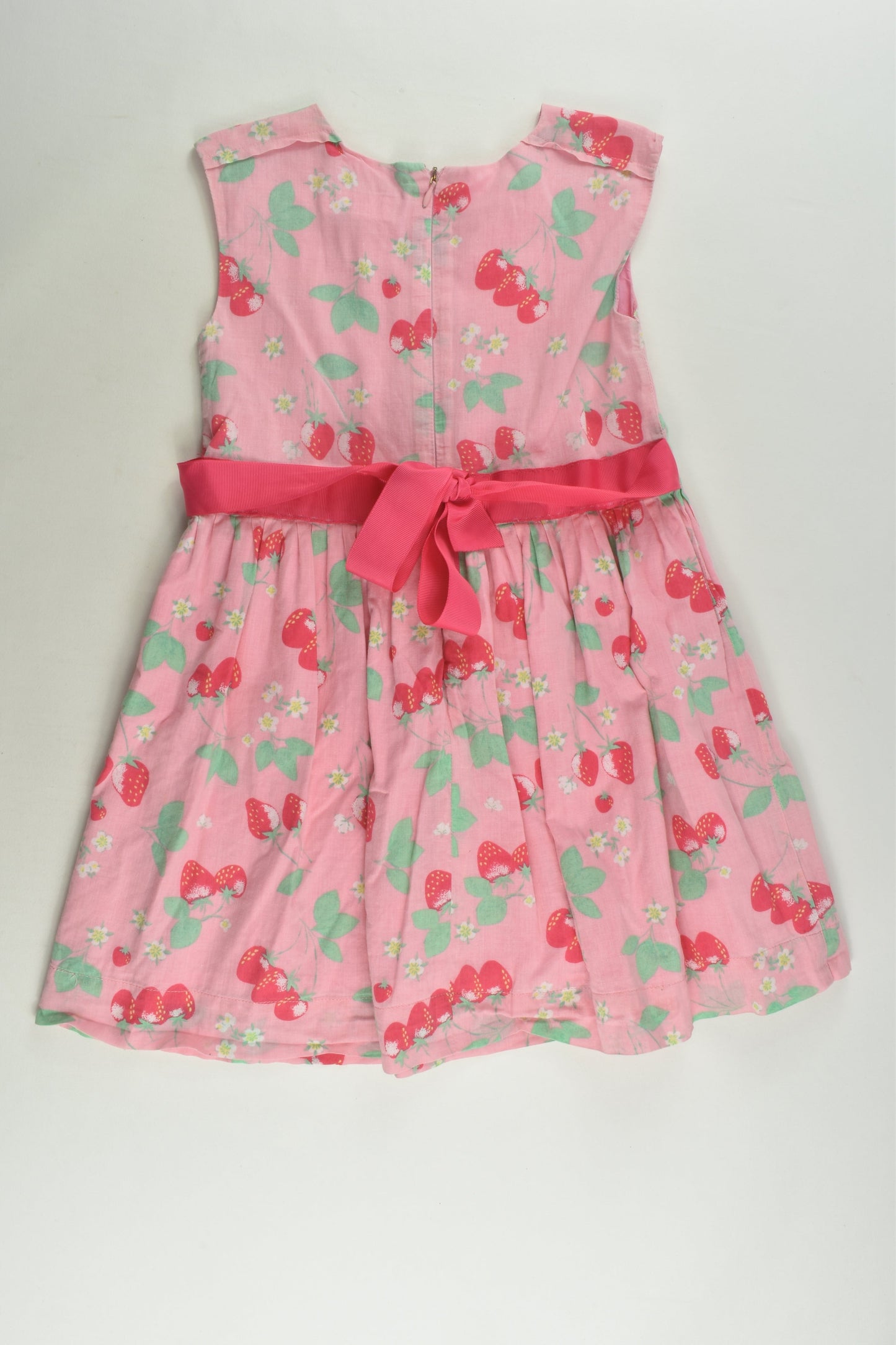Milkshake Size 4 Strawberries Lined Dress