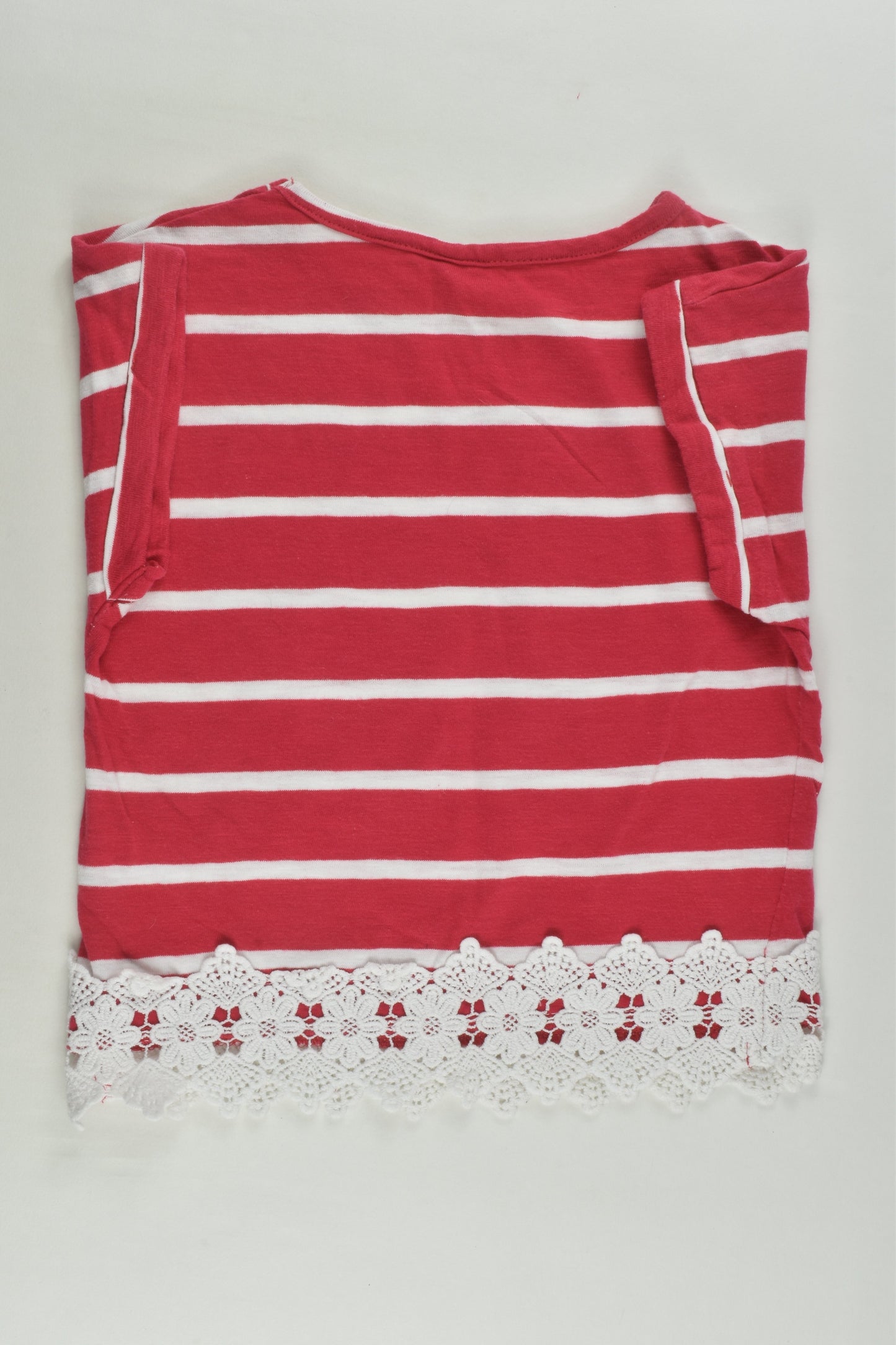 Milkshake Size 6 Lace Hem T-shirt