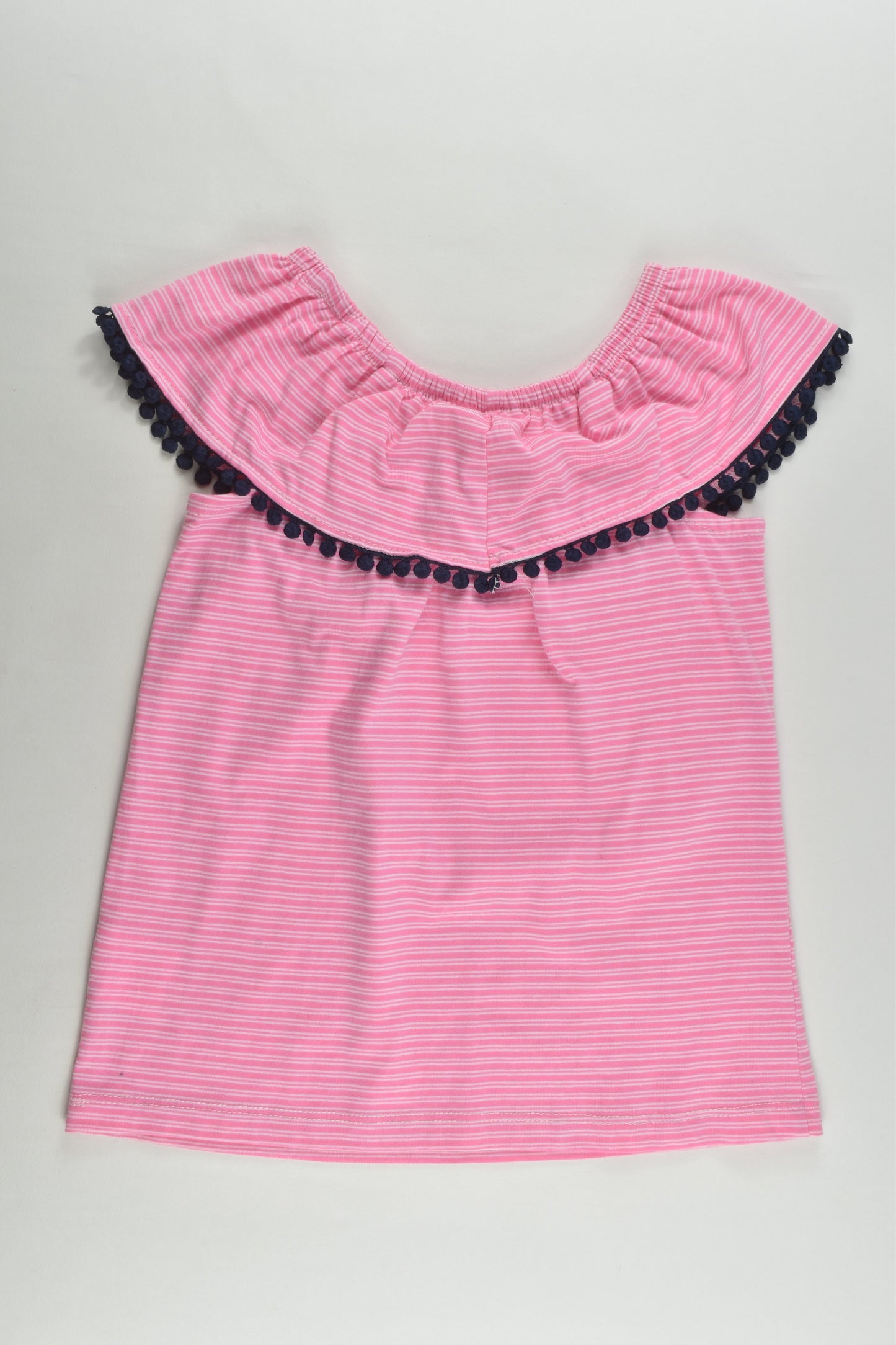 Milkshake Size 6 Striped T-shirt