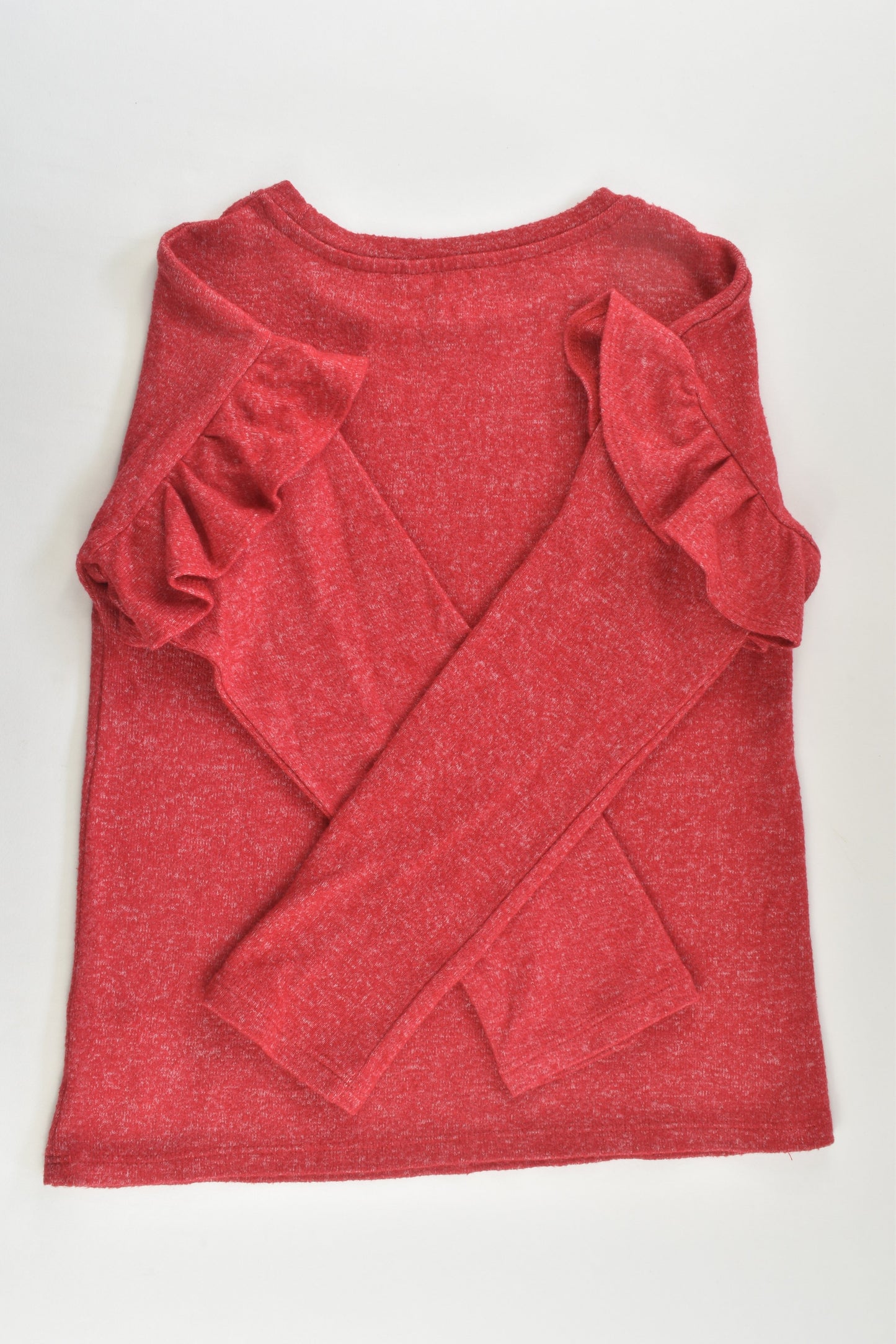 Milkshake Size 8 Ruffle Sleeves Knitted Top