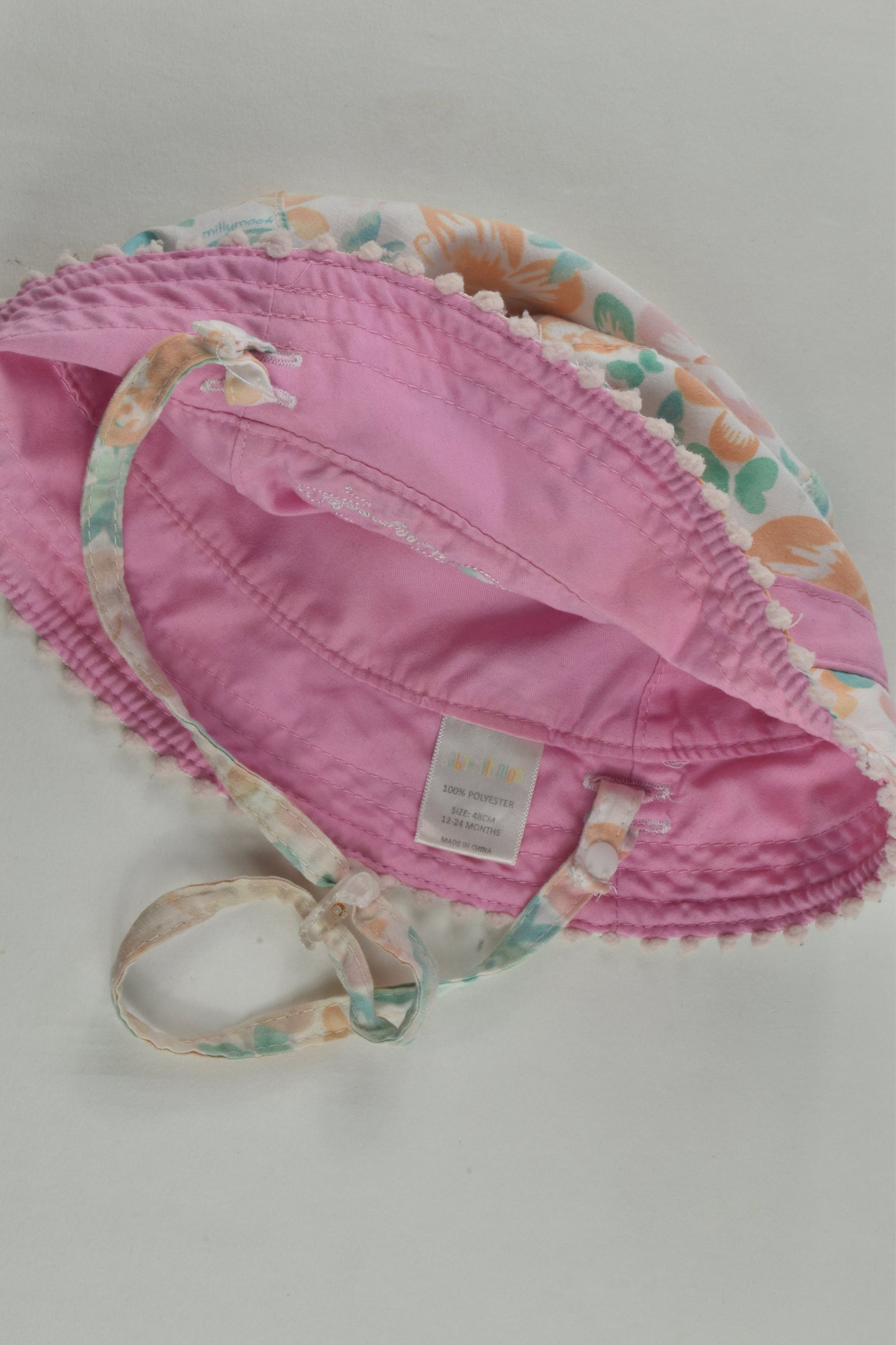 Millymook Size 1-2 Reversible Hat