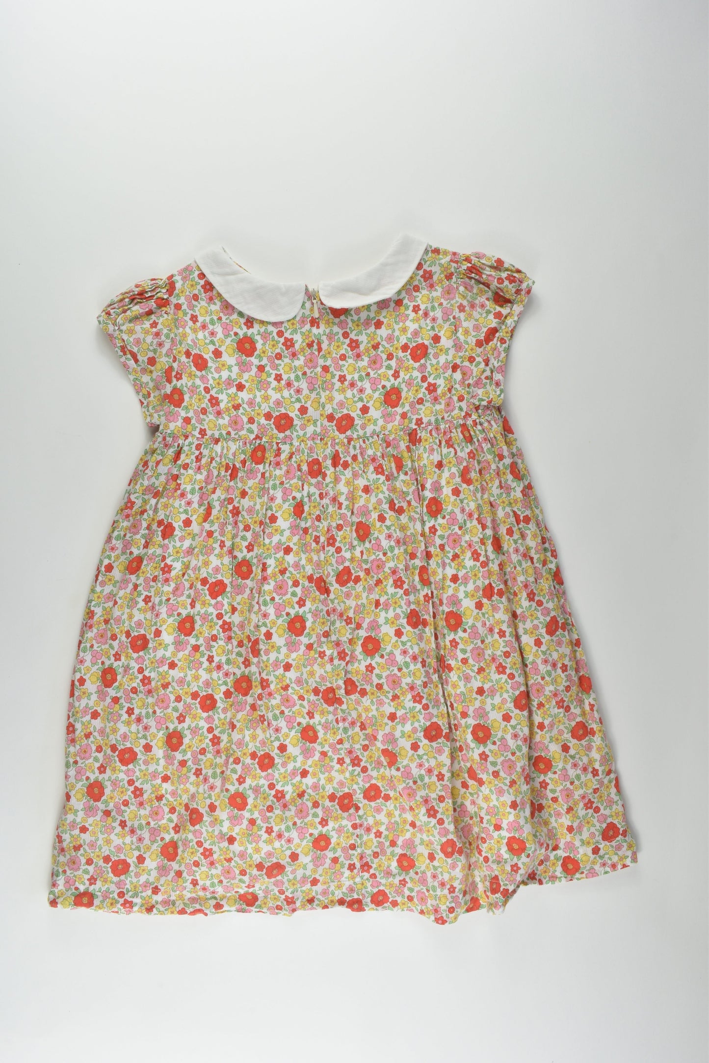 Mini Boden Size 4-5 Smocked Lined Liberty Print Dress