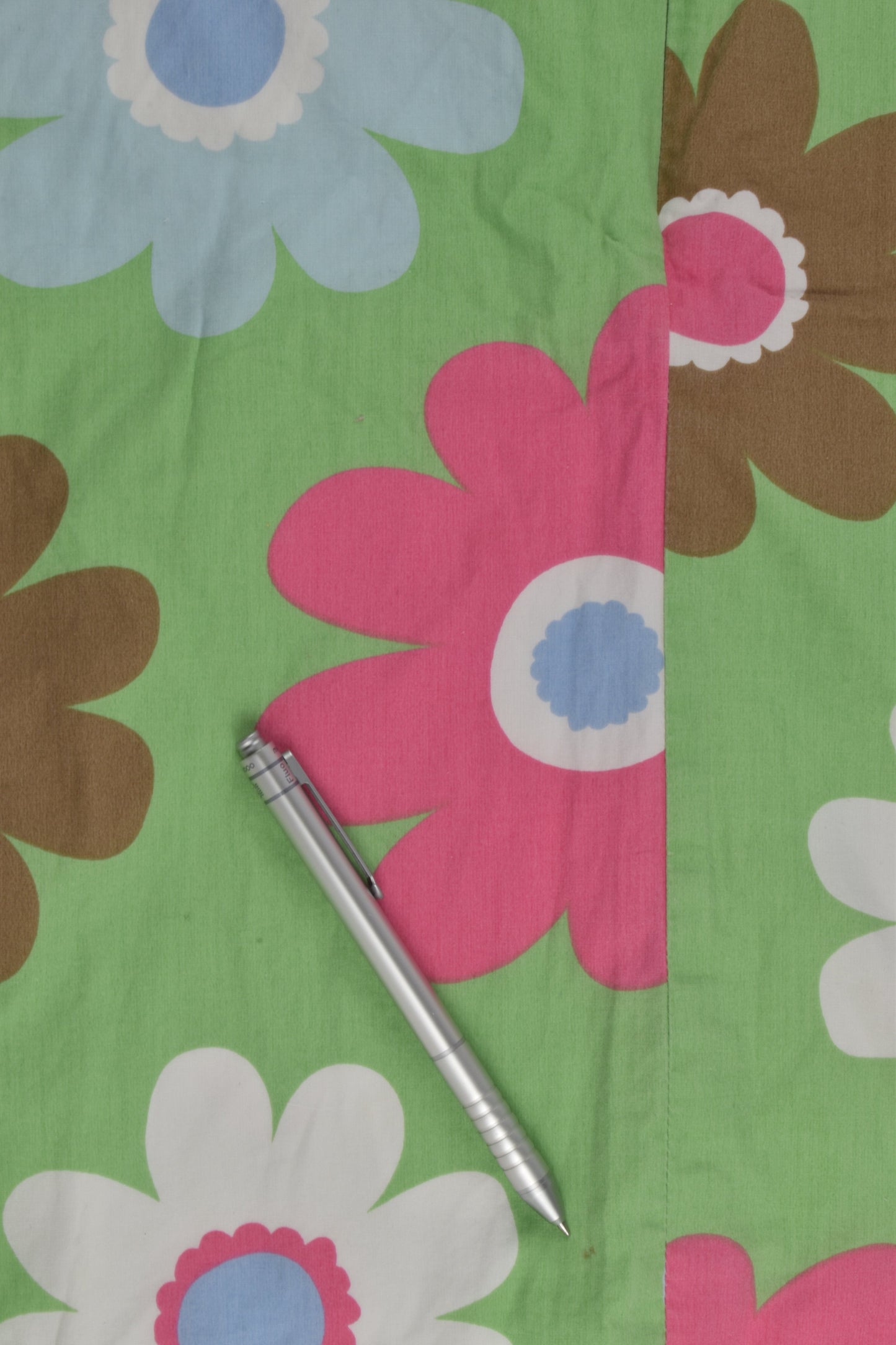 Mini Boden Size 5-6 Lined Retro Flowers Dress