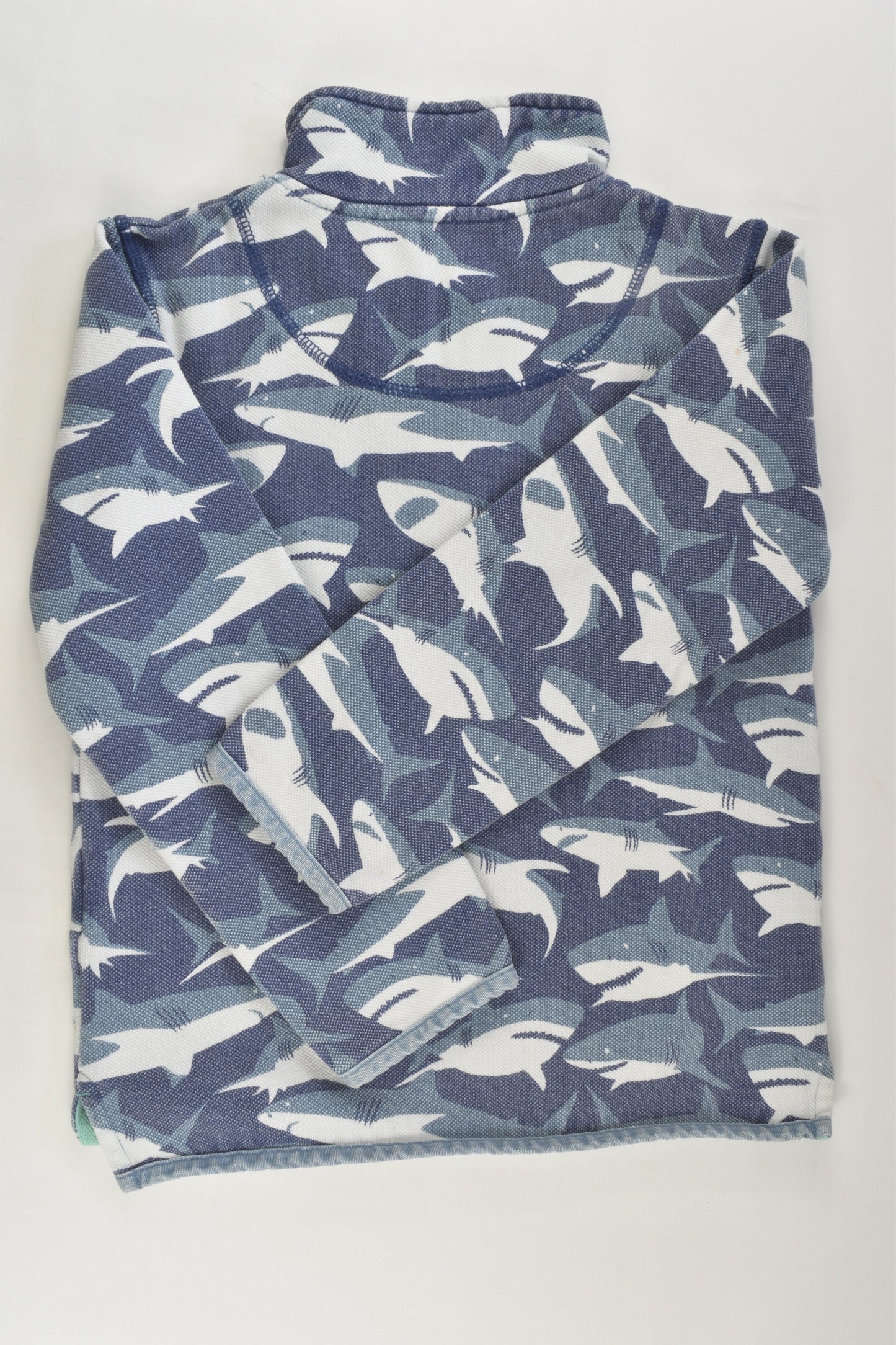 Mini Boden Size 7-8 Shark Jumper