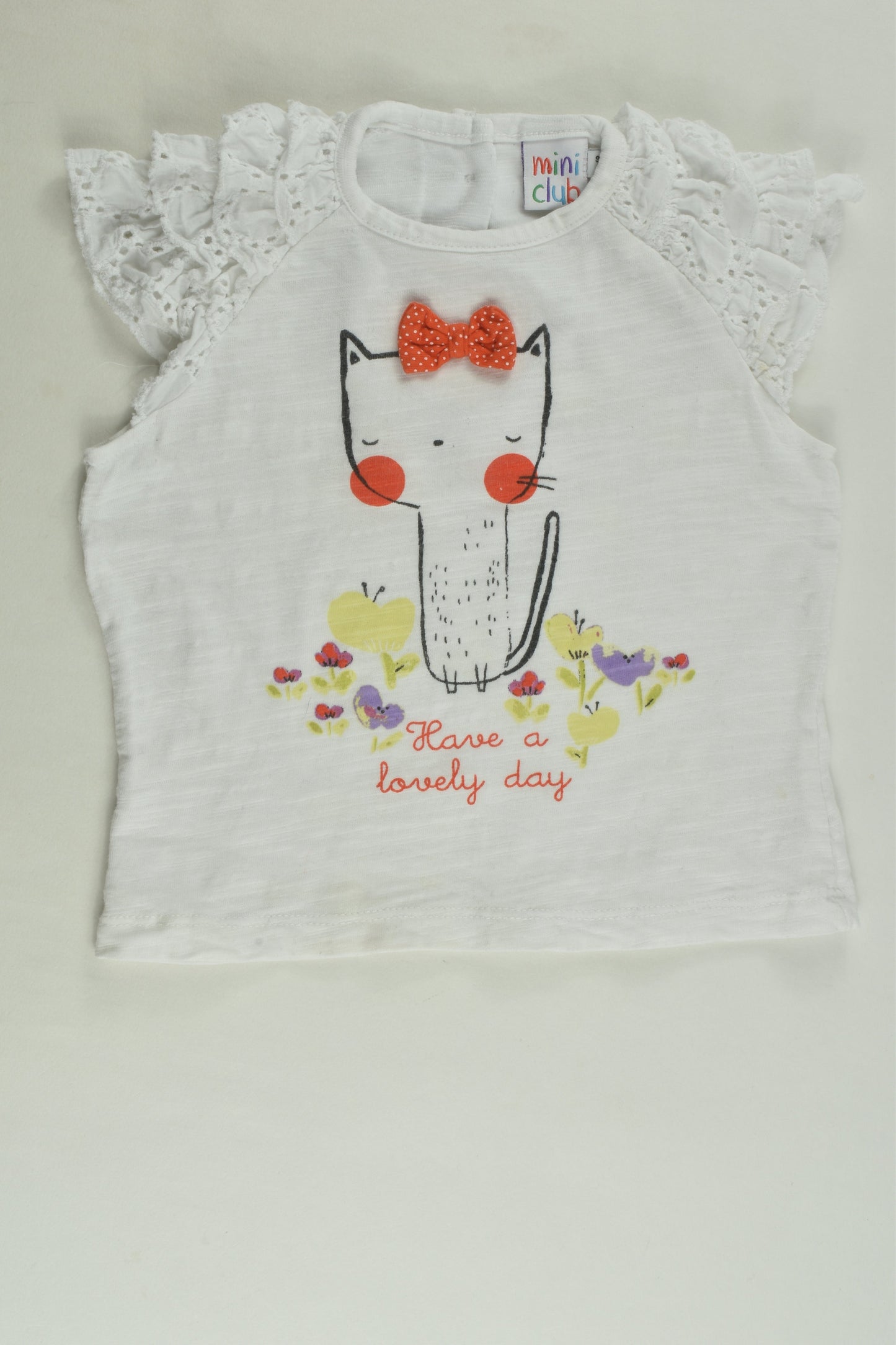 Miniclub Size 0 (9-12 months) T-shirt