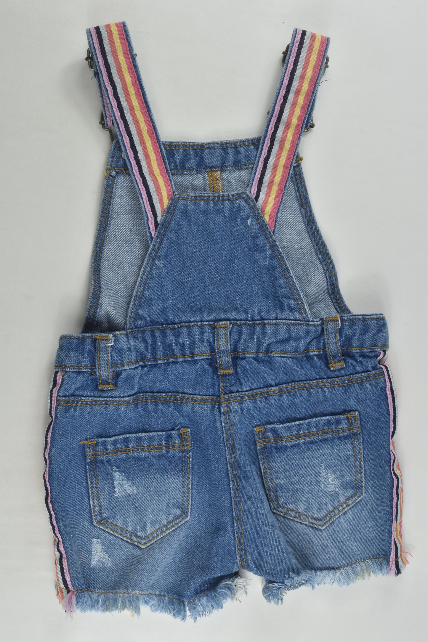 Minoti Size 1-2 (86-92 cm) Short Denim Overalls