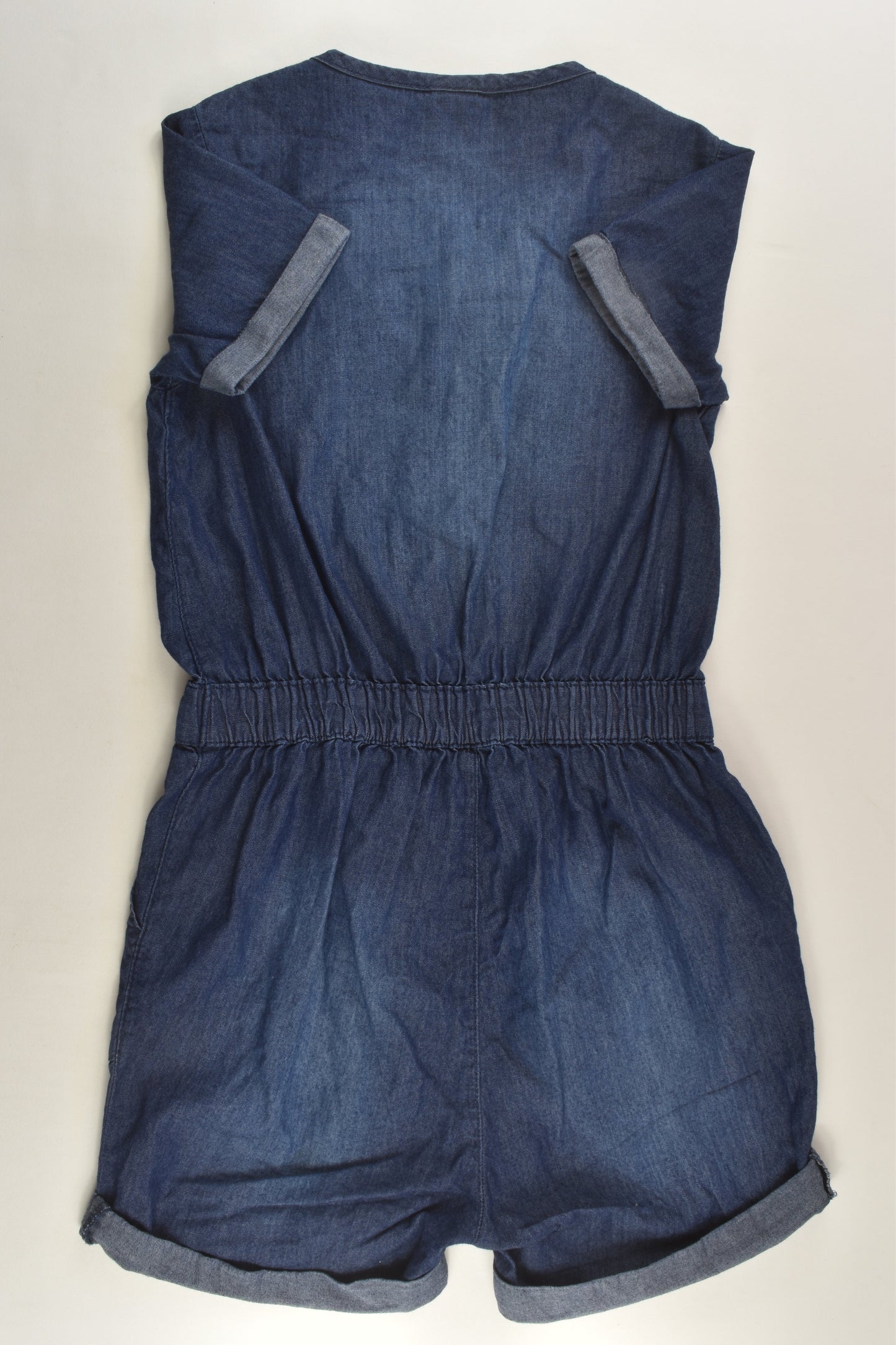Miss Understood Size 7 Lightweight Denim Playsuit