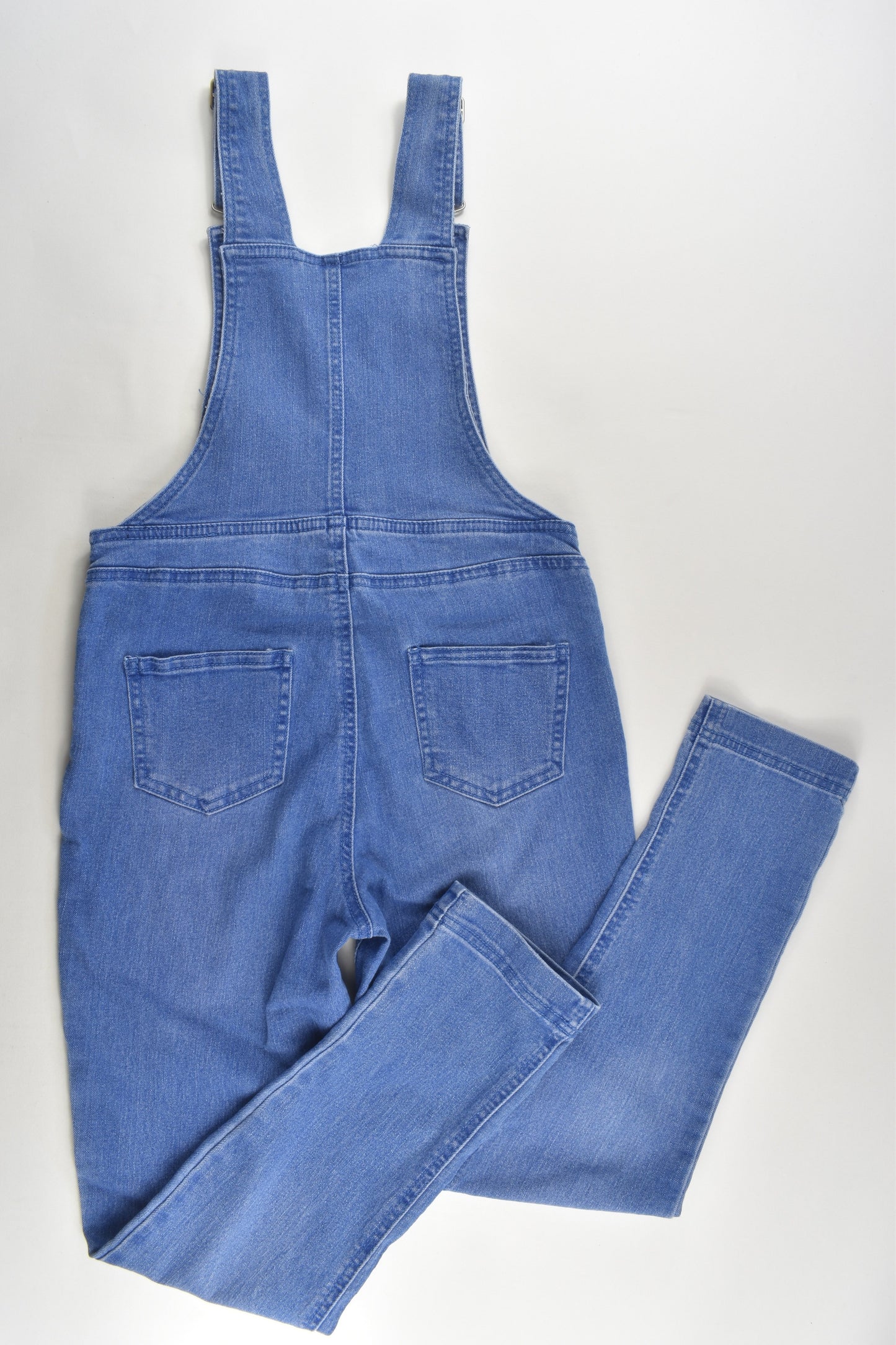 Miss Understood Size 9 Stretchy Denim Overalls
