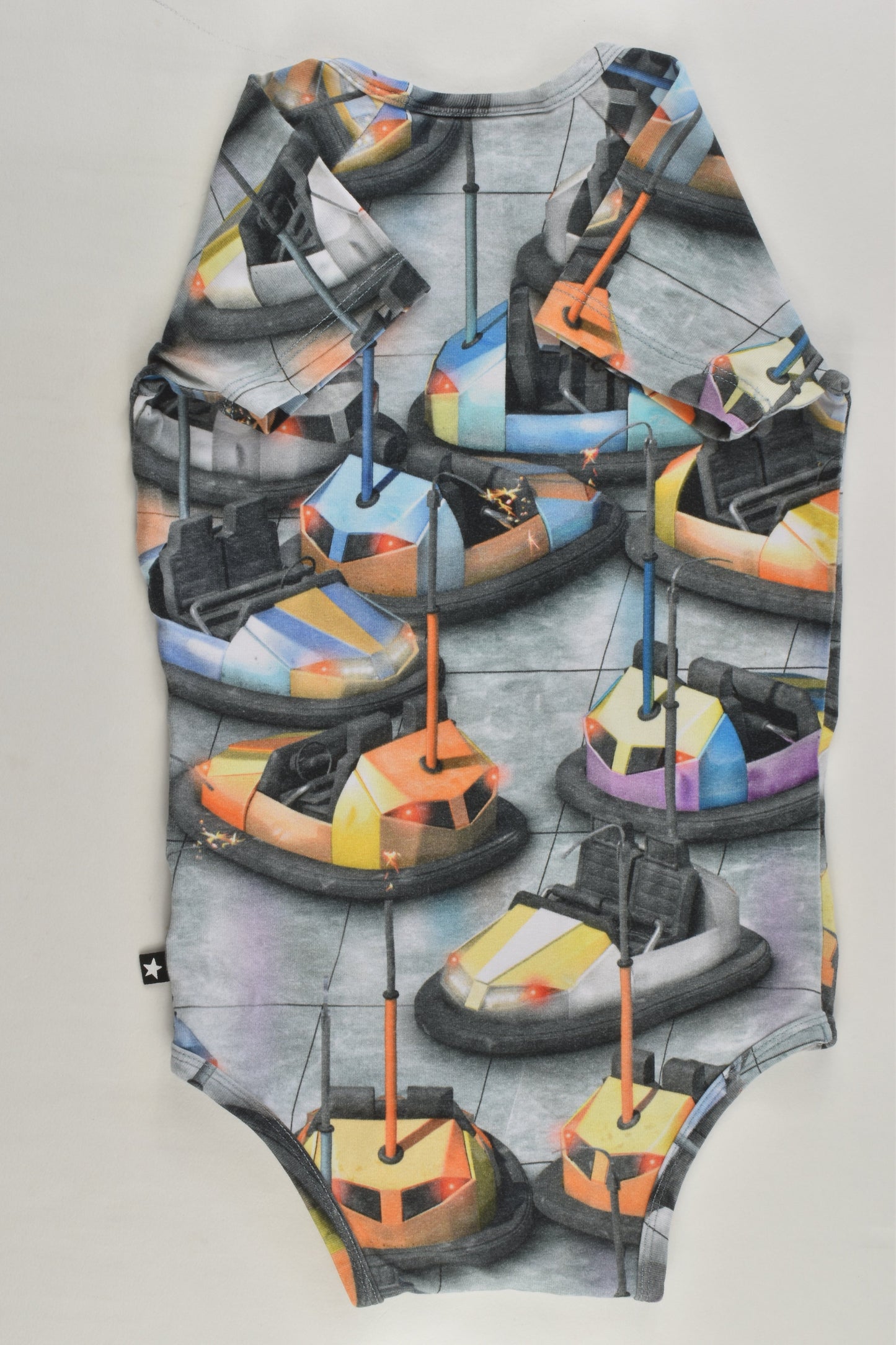 Molo Size 1 (86 cm) Bumber Cars Bodysuit