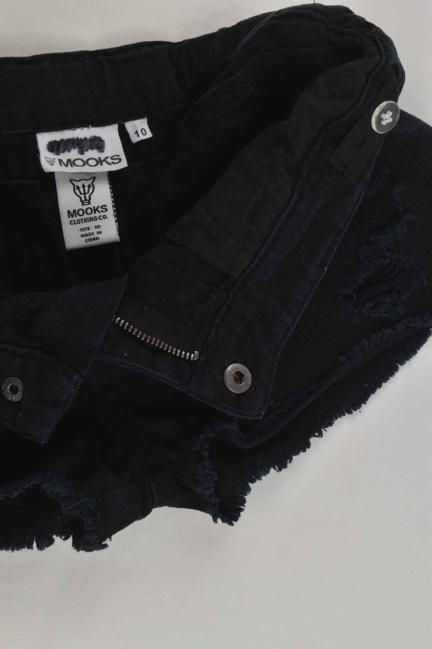 Mooks Size 10 Denim Shorts