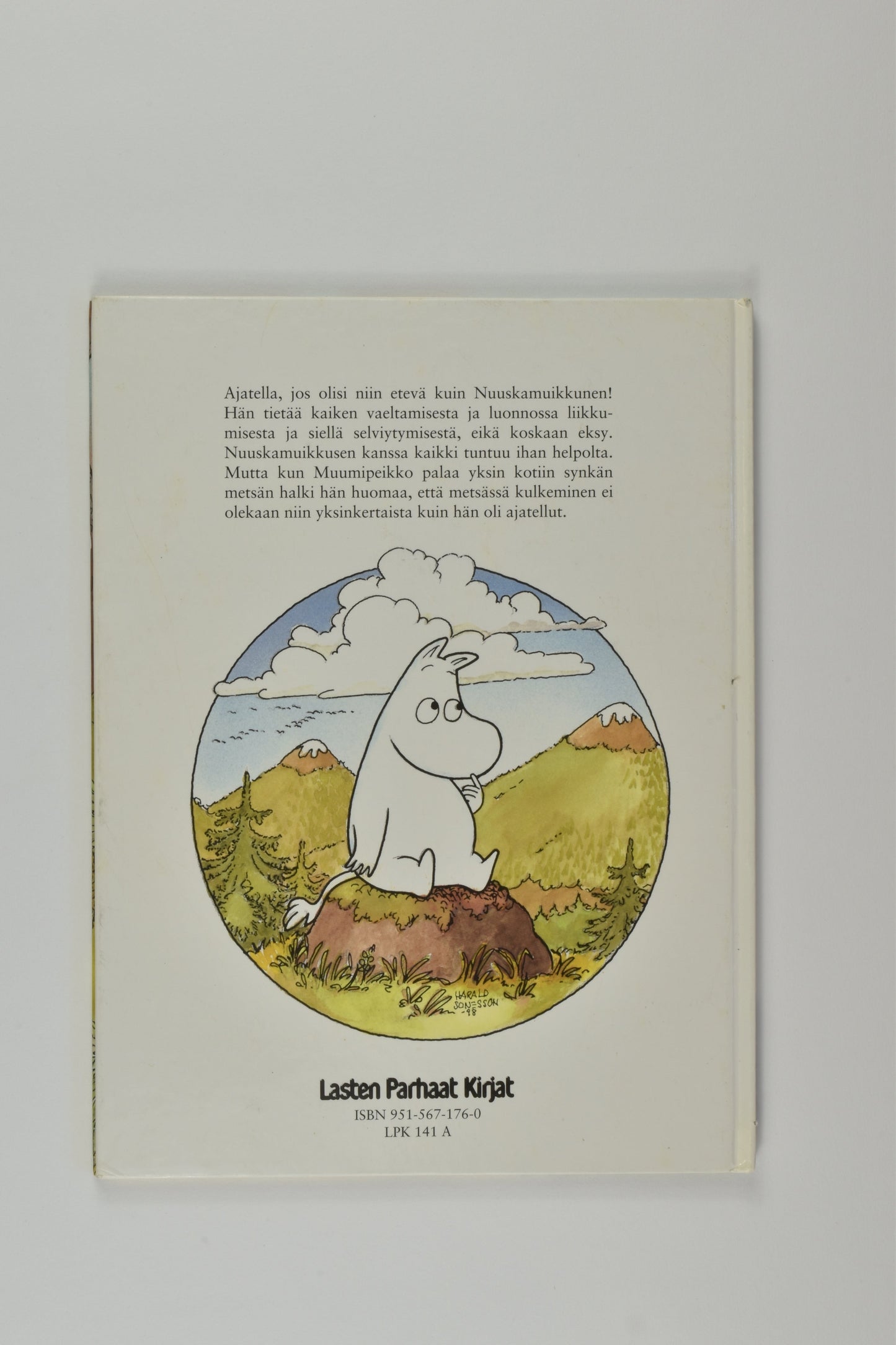 Moomin 'Osaatko Kotiin, Muumipeikko?' Finnish Book
