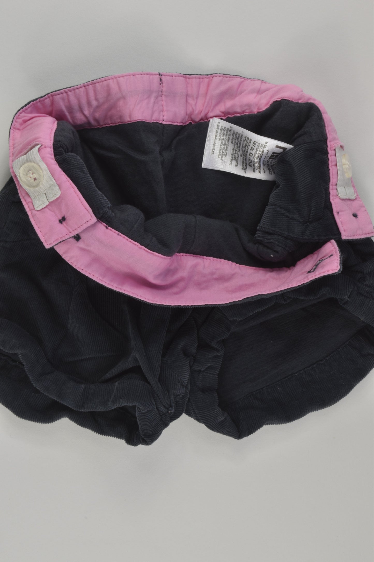 Mothercare Size 0 Cord Shorts