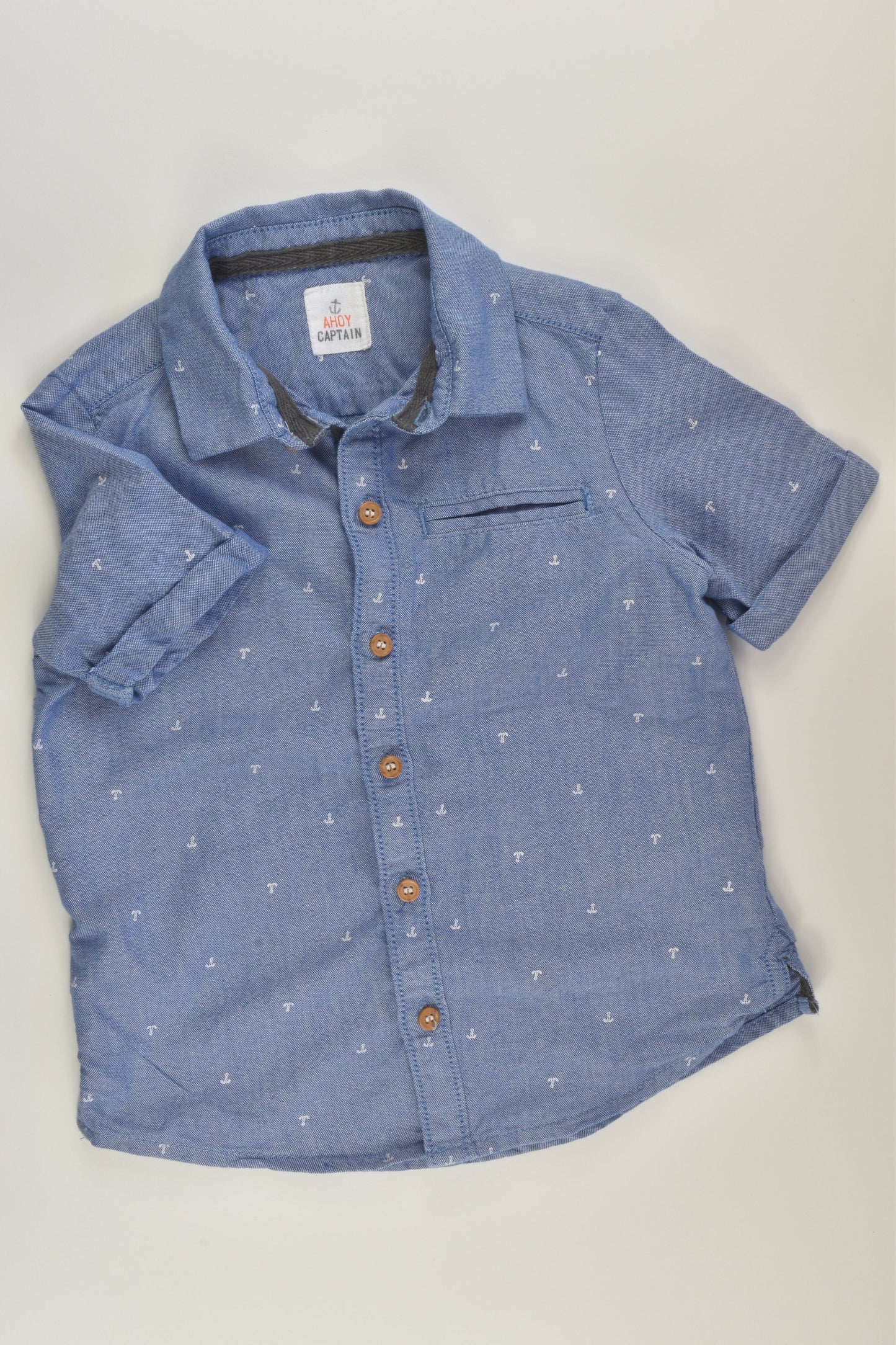 Mothercare Size 1-2 (18-24 months) Nautical Shirt