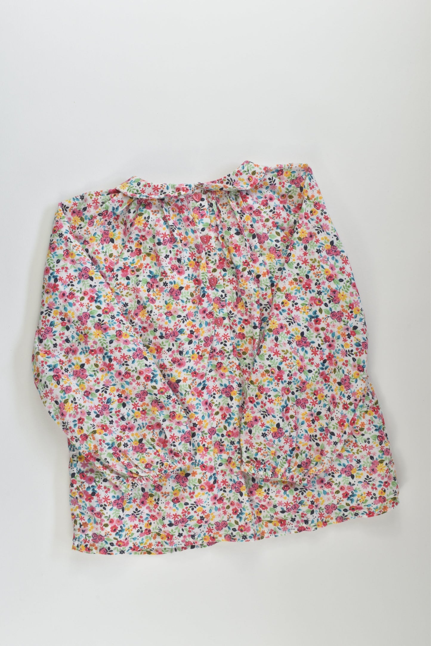 Mothercare Size 2-3 Lined Floral Blouse