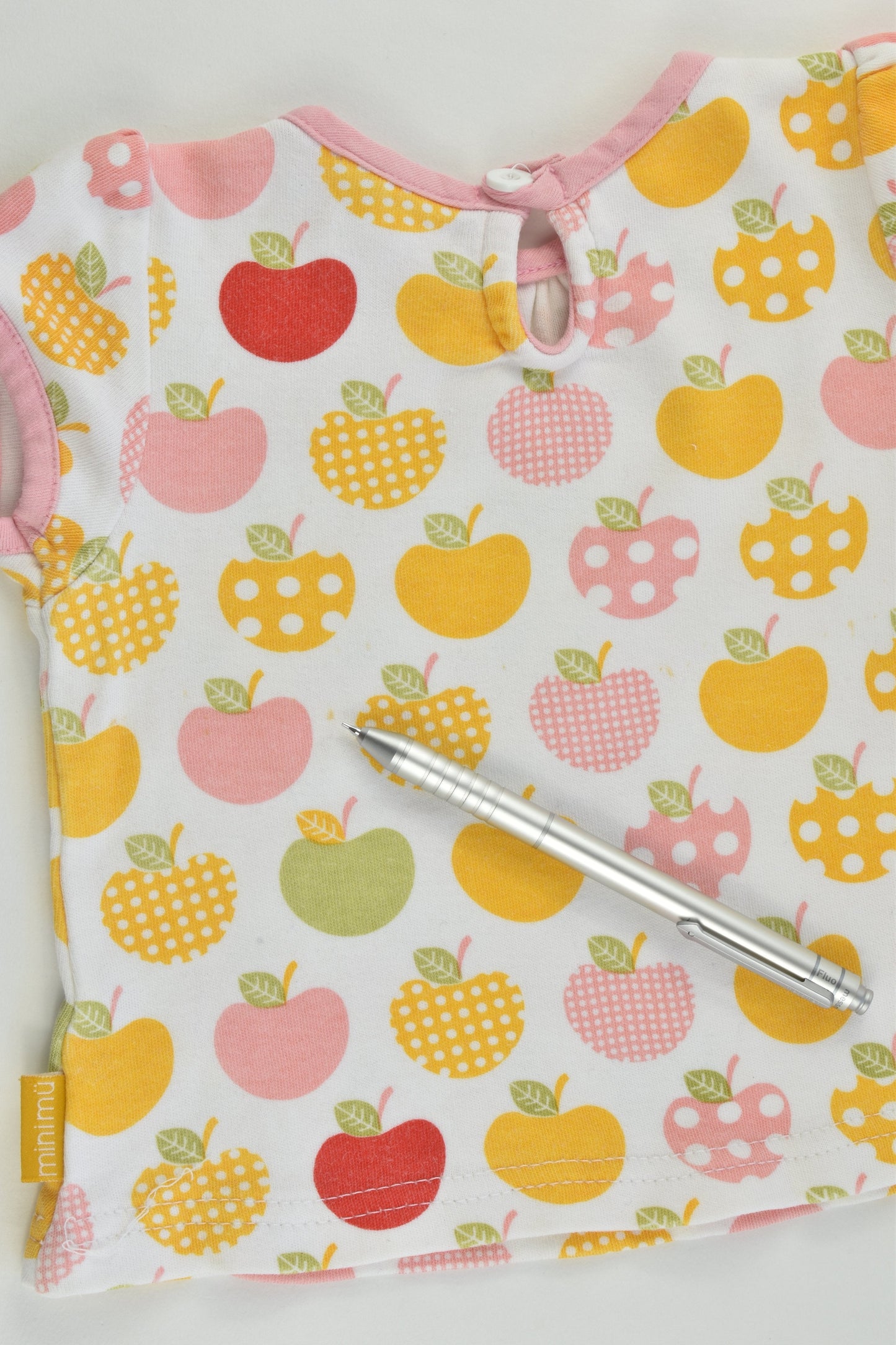 Mü & Me Size 00 (3-6 months) Apples T-shirt
