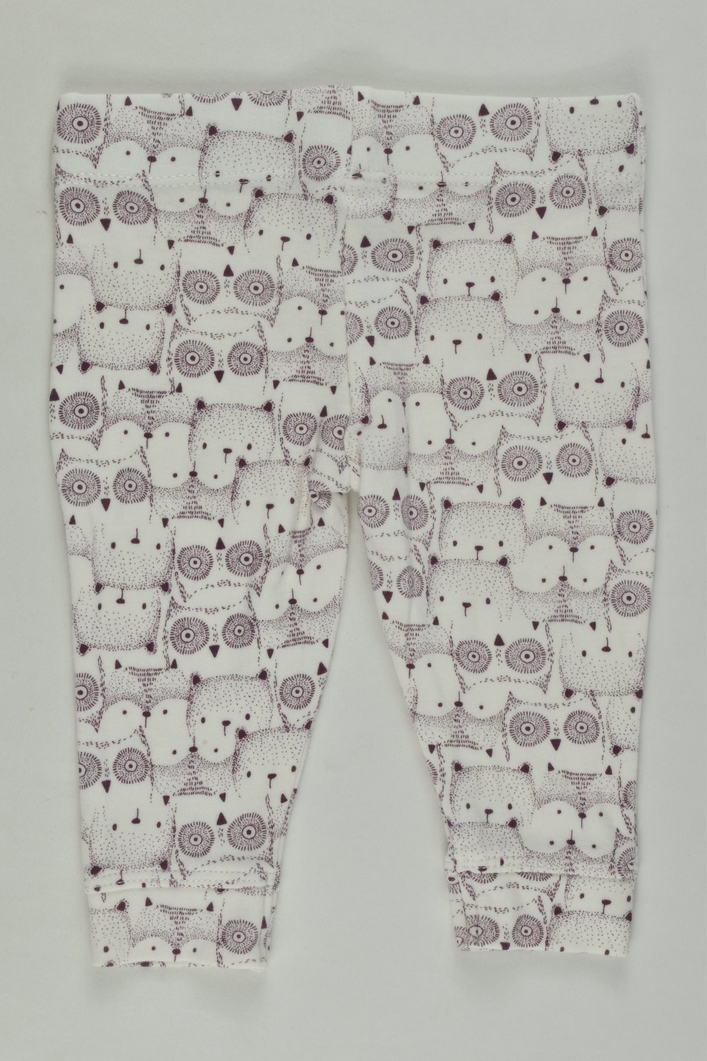 NEW Anko Size 0000 Organic Forest Animals Pants
