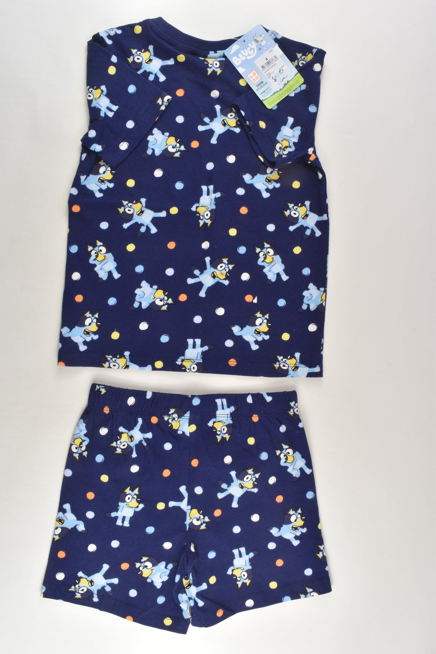 NEW Bluey by Target Size 4 Short Pyjamas