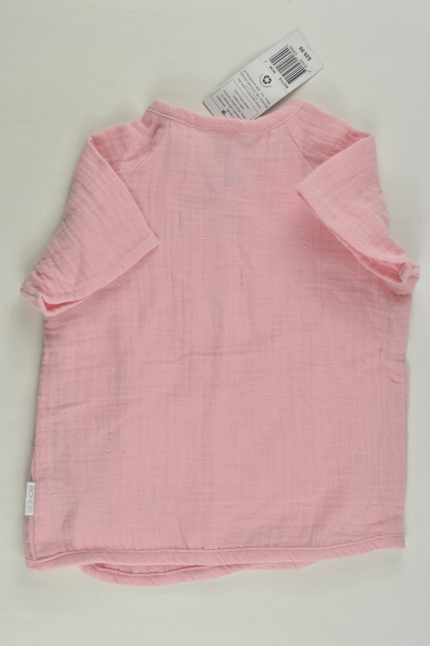 NEW Bonds Size 1 Muslin Wrap T-shirt