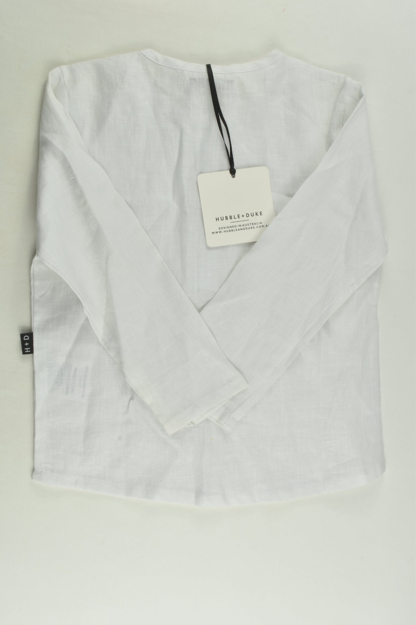 NEW Hubble & Duke Size 6 Linen Shirt
