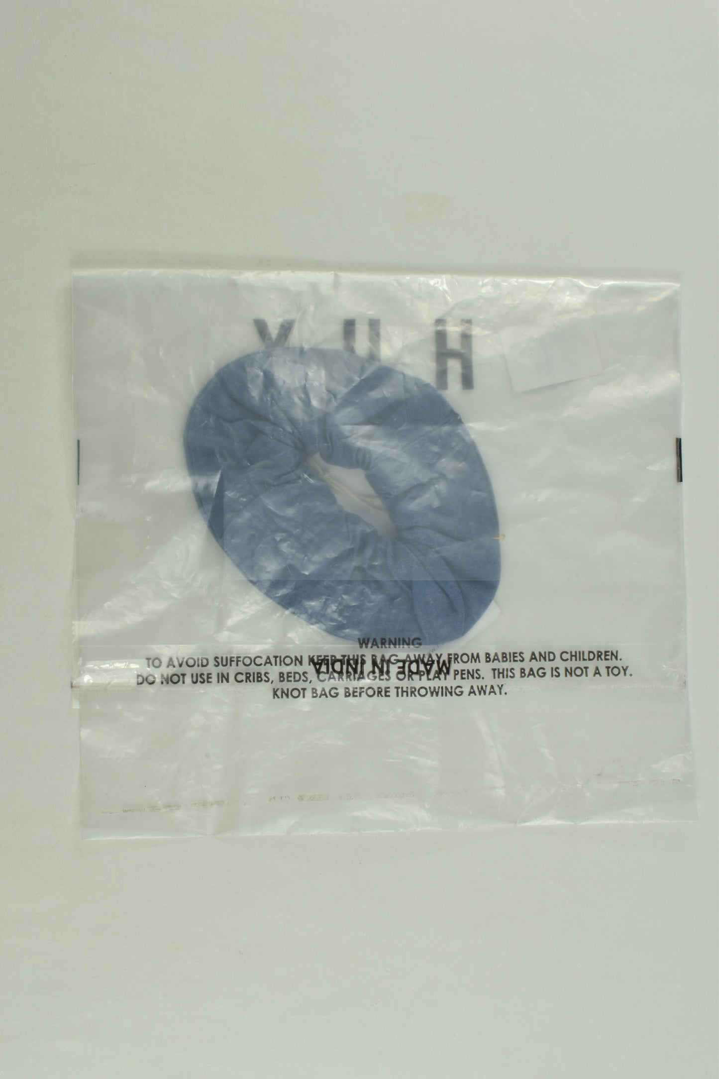 NEW Huxbaby One Size Denim Scrunchie