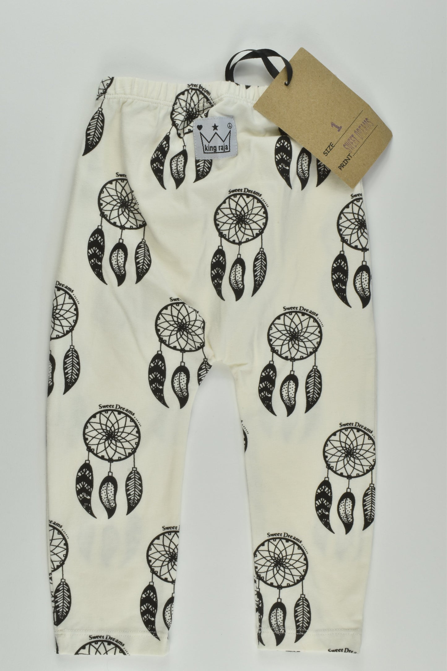 NEW King Raja Organics Size 1 Sweet Dreams Pants