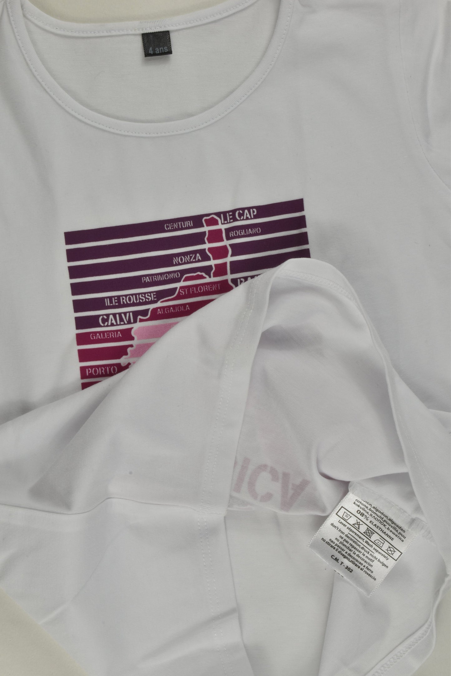 NEW No Brand Size 4 'Corsica' T-shirt