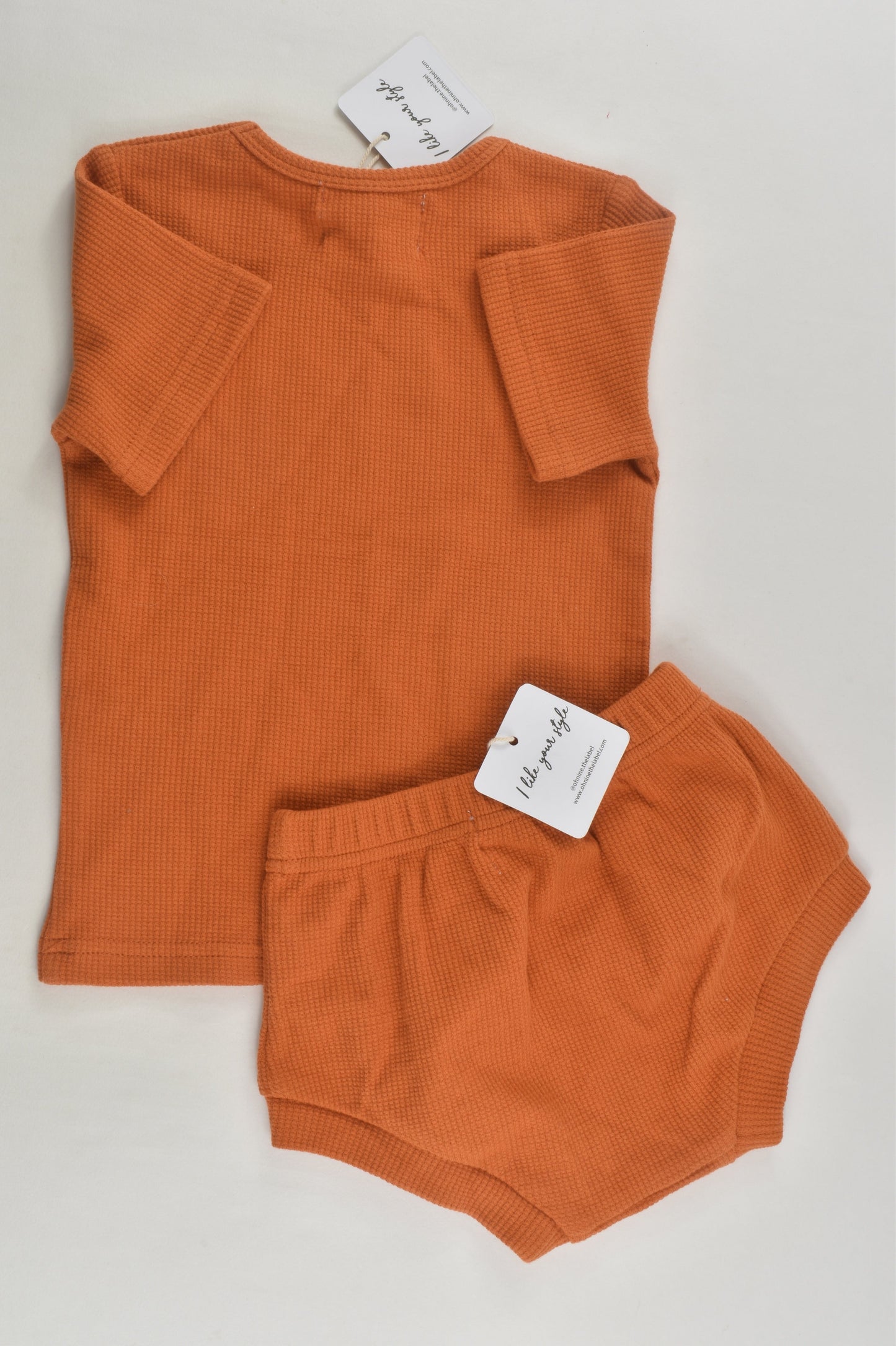 NEW Oh Nine The Label Size 0 Waffle Outfit