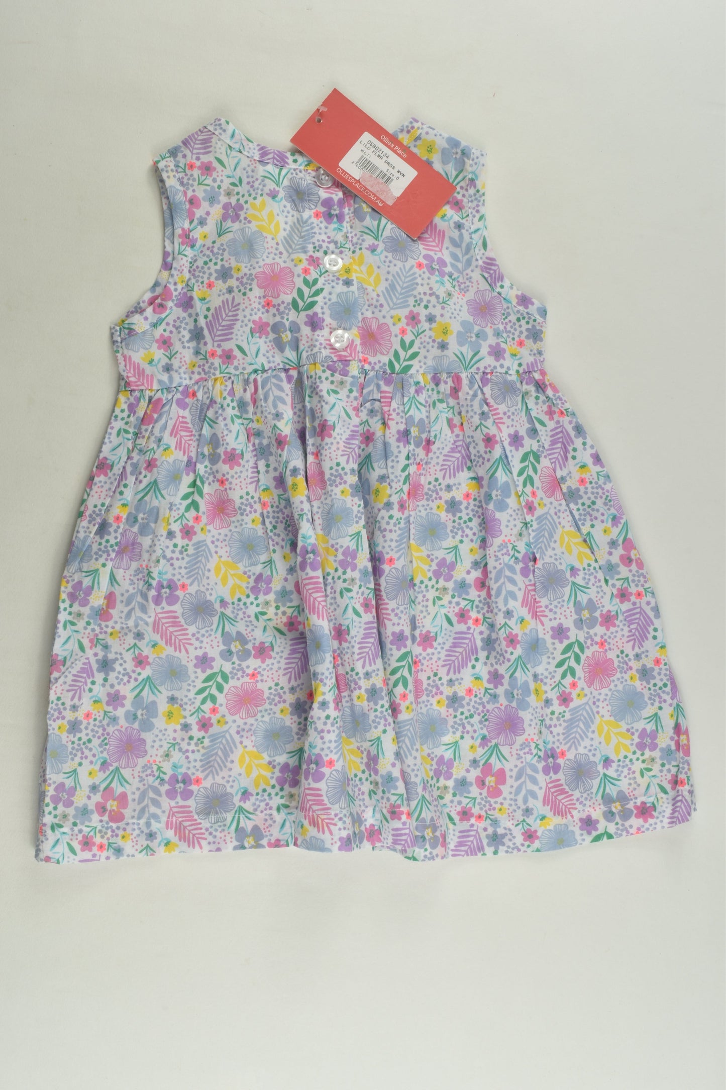 NEW Ollie's Place Size 0 Floral Dress