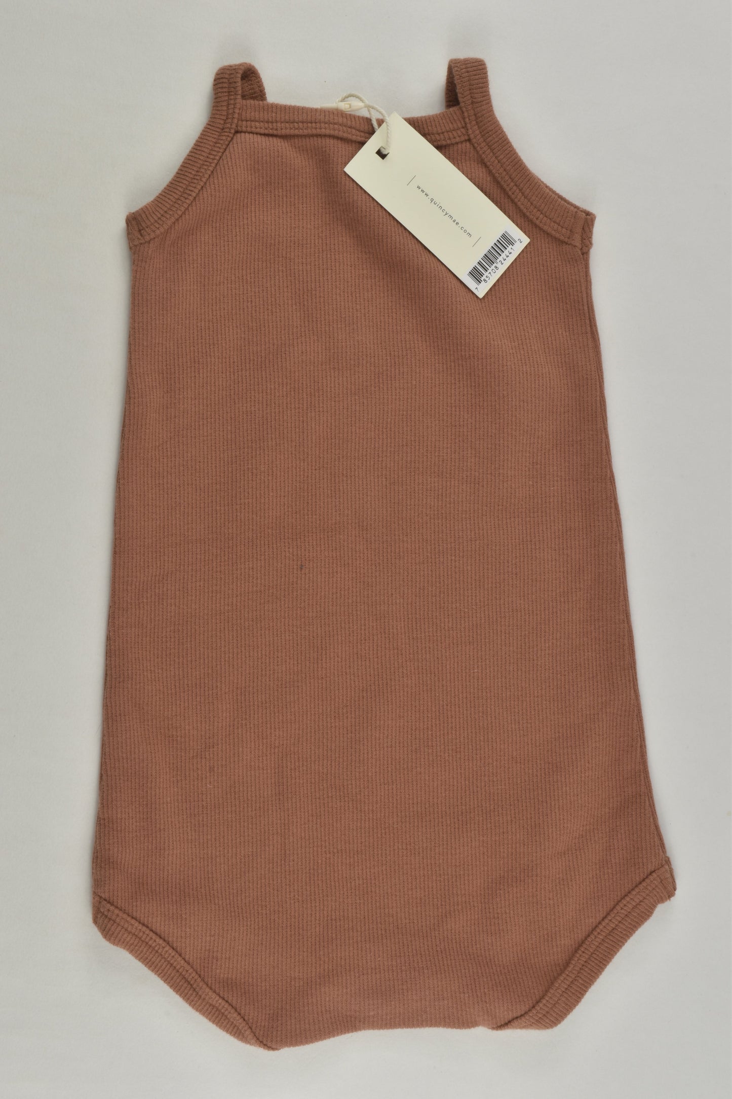 NEW Quincy Mae Size 0 Ribbed Bodysuit