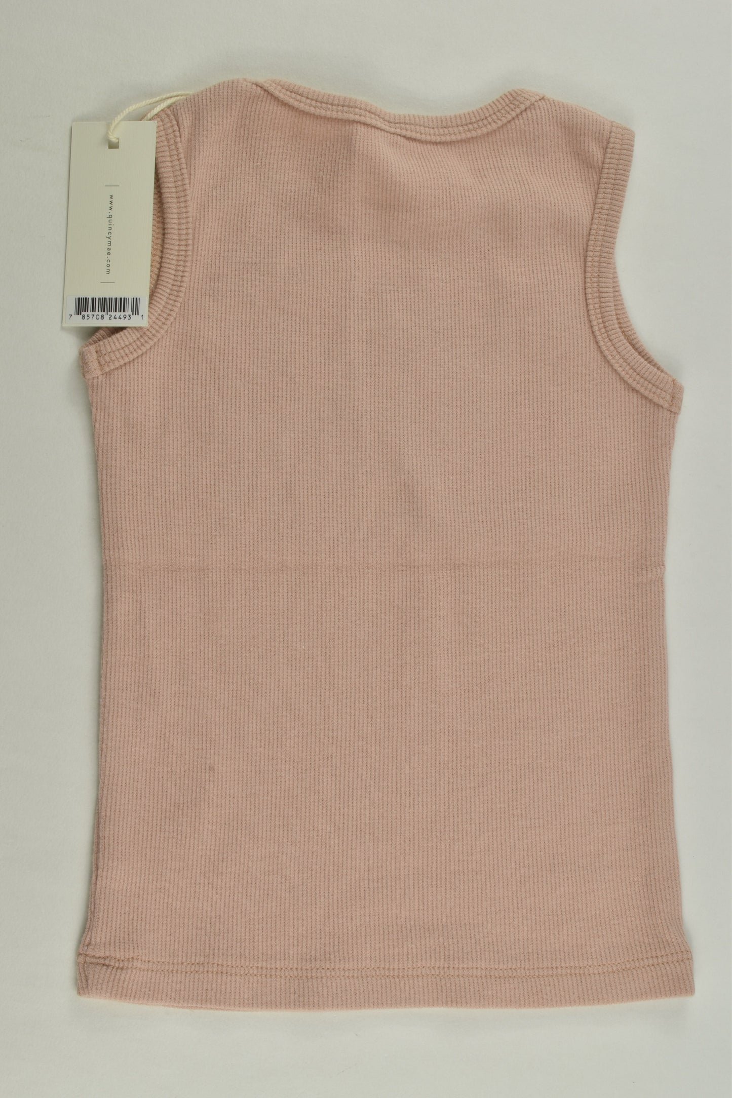 NEW Quincy Mae Size 2 (18-24 months) Ribbed Tank Top