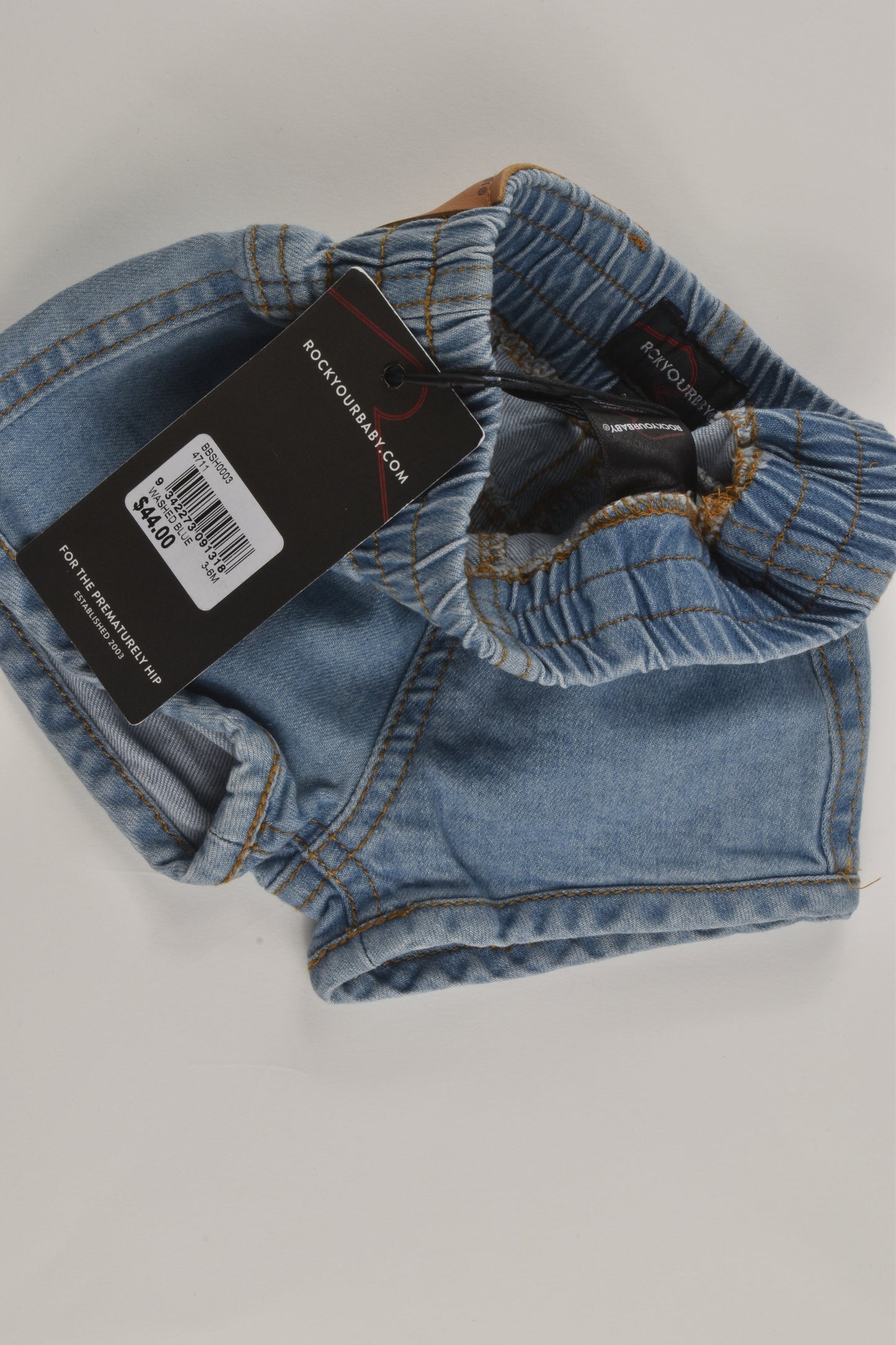 NEW Rock Your Baby Size 00 Denim Shorts