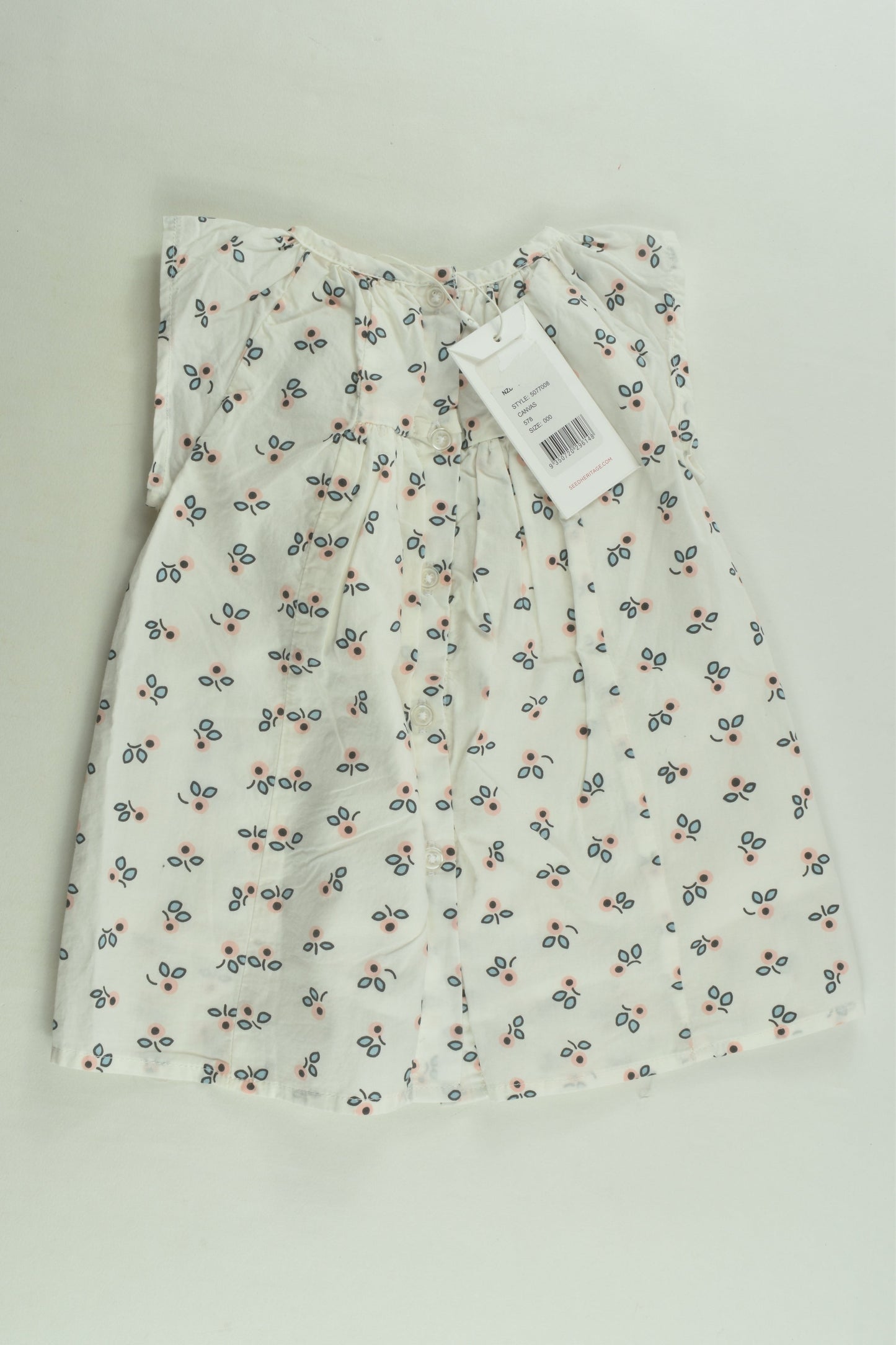 NEW Seed Heritage Size 000 Lined Dress