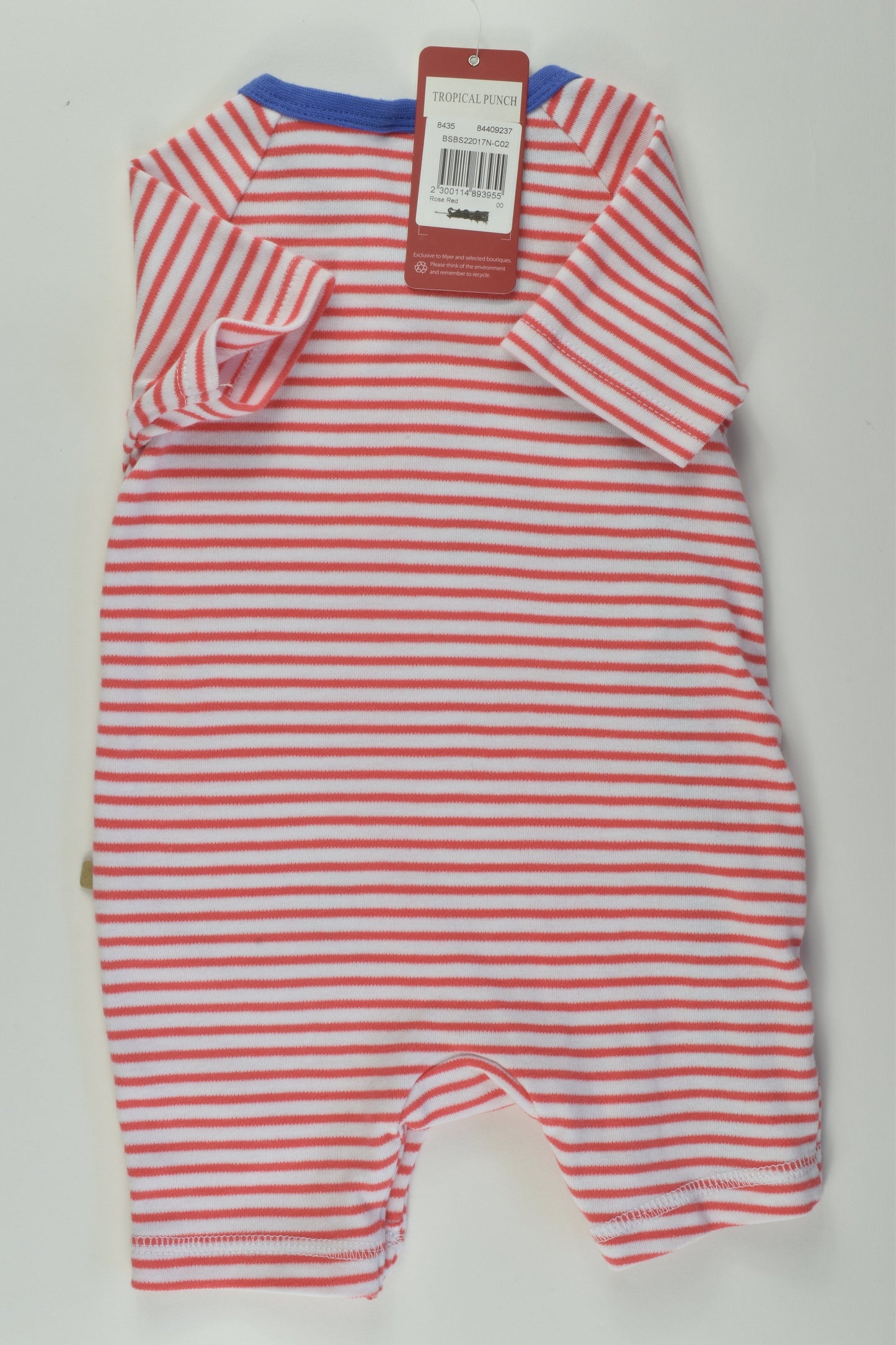 NEW Sprout Size 00 Crab Short Romper