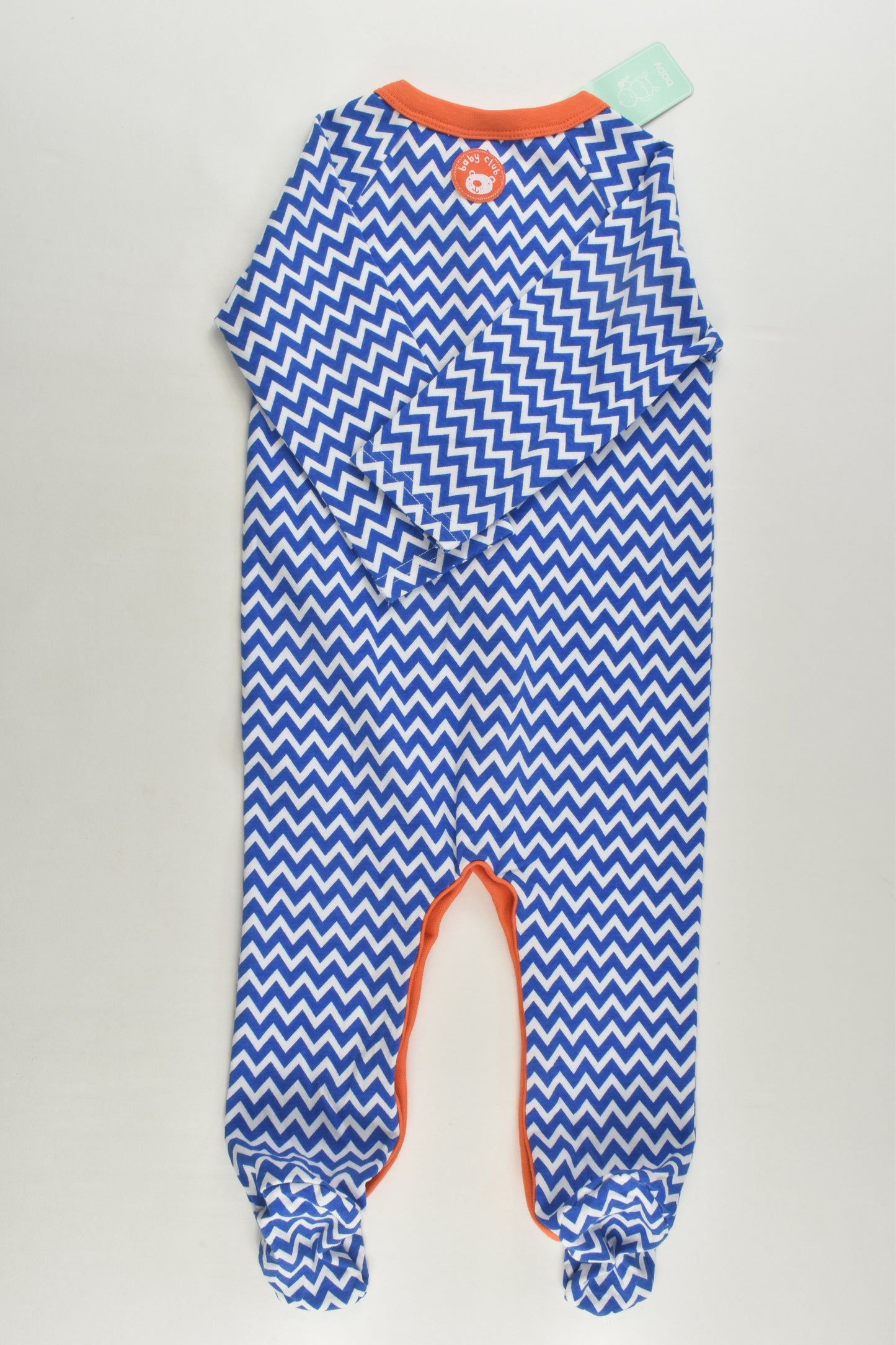 NEW Target Size 0 (6-12 months) Zig Zag Footed Romper