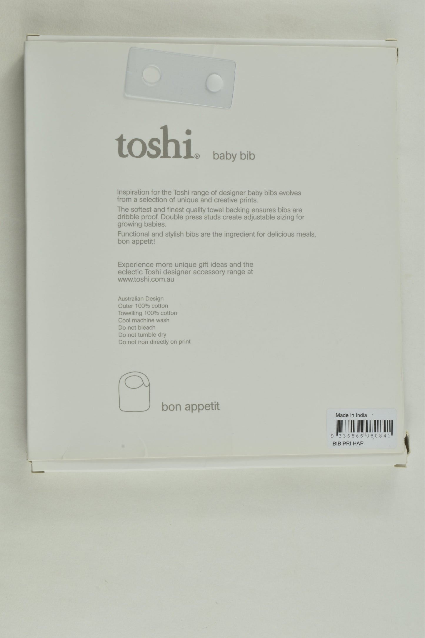 NEW Toshi Baby Bib