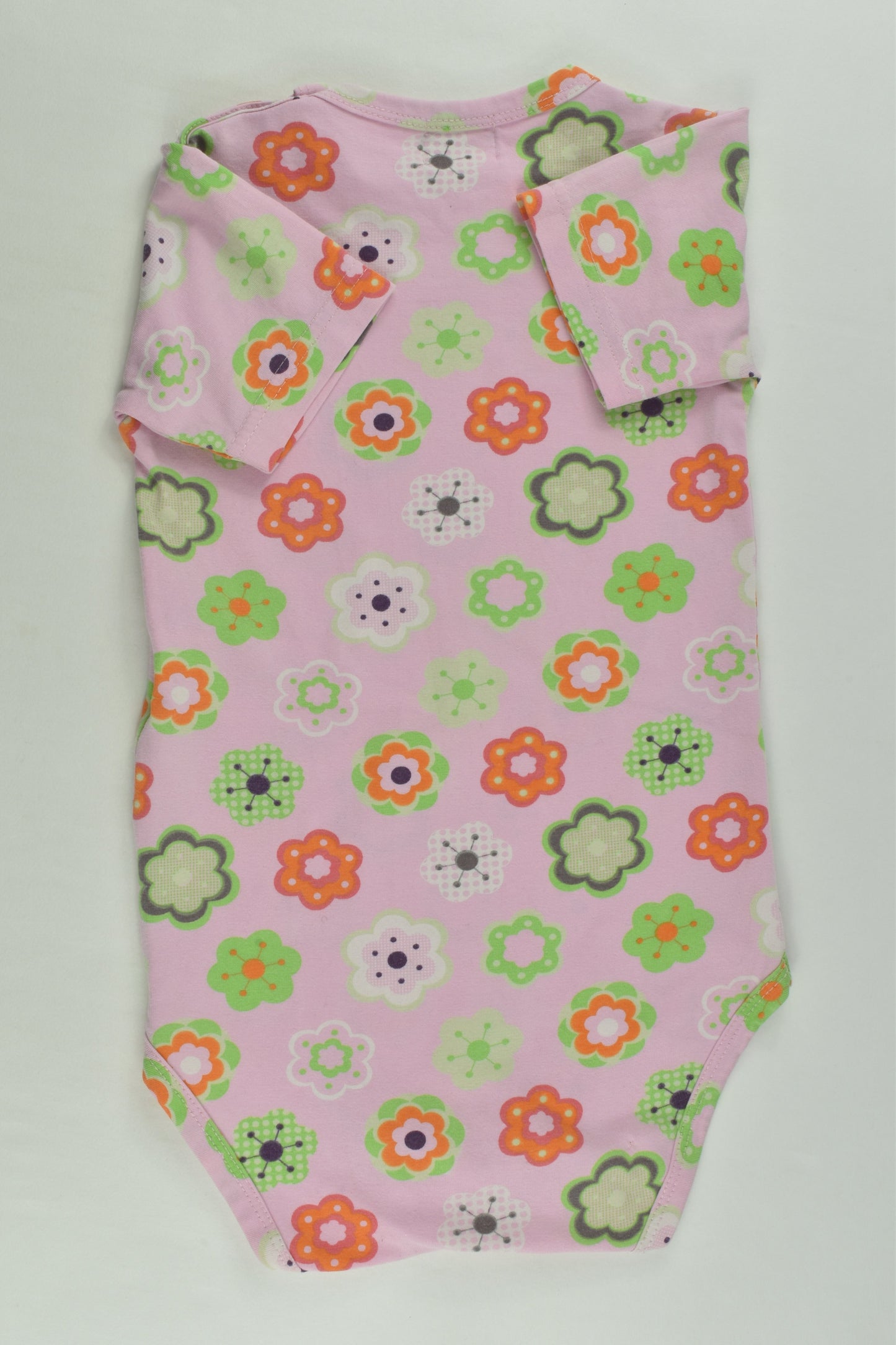 Name It Size 2 (92 cm) Retro Flowers Bodysuit