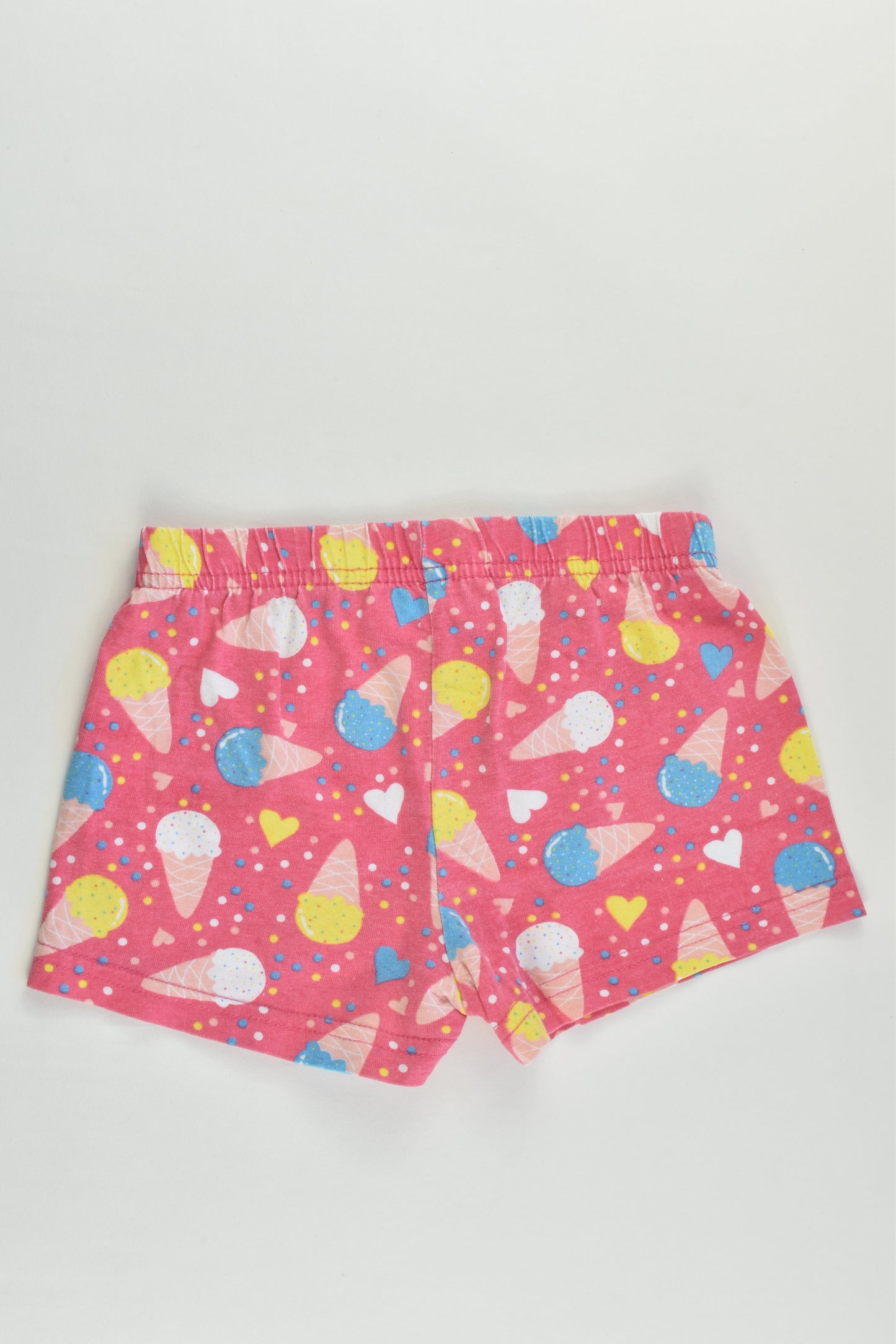 Neon Size 1 Ice Cream Shorts