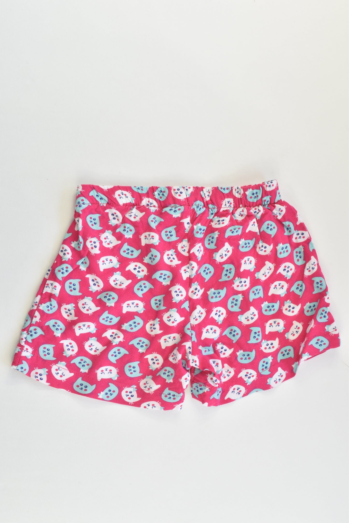 Neon Size 2 Viscose Cats Shorts