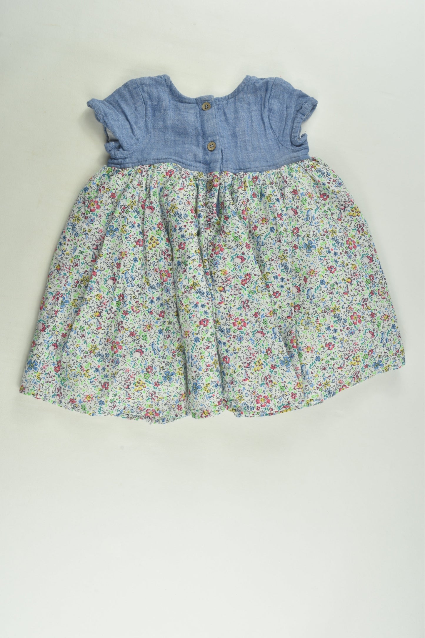 Next Size 0 (6-9 months) Lined Liberty Print Dress