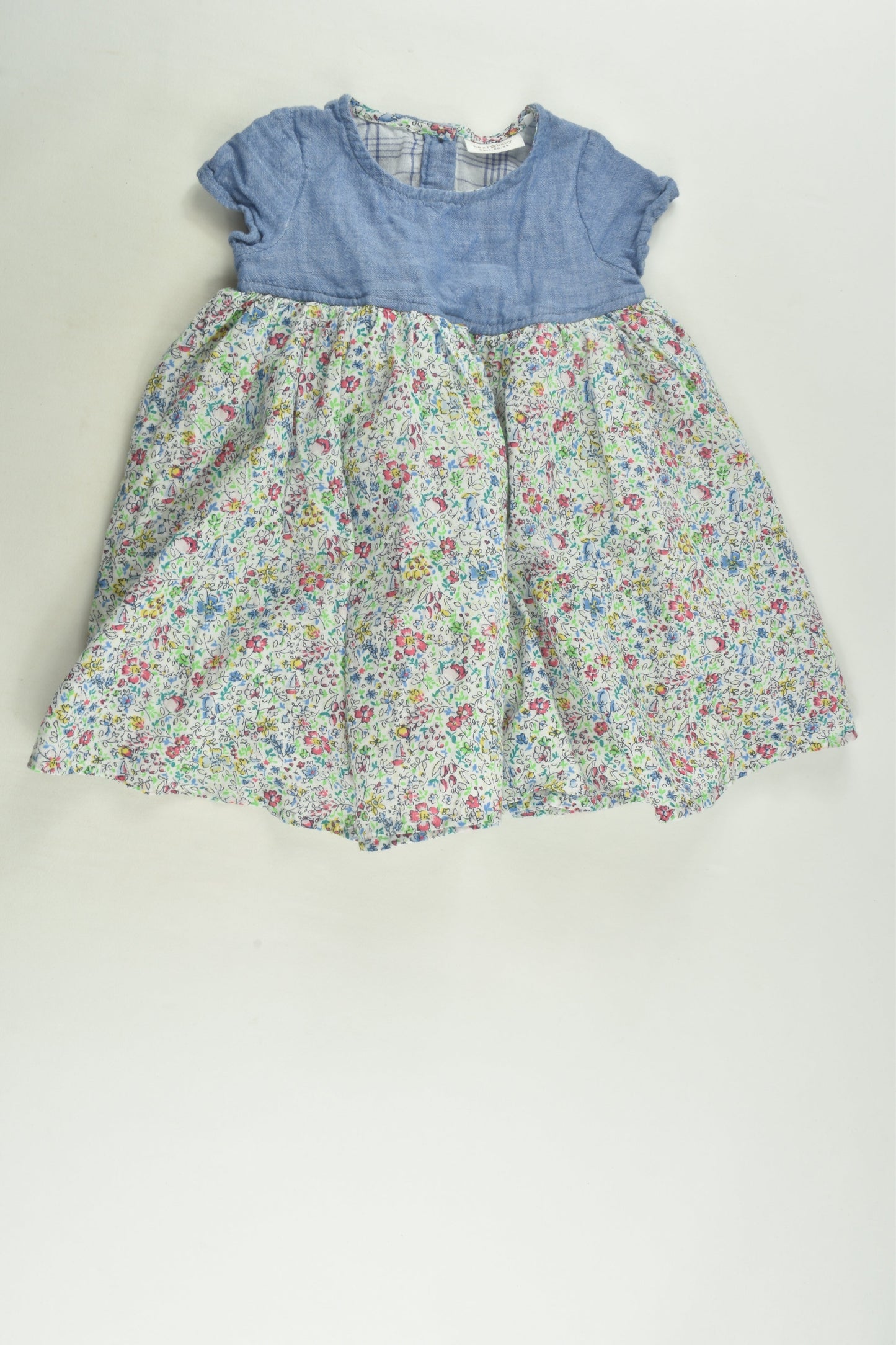 Next Size 0 (6-9 months) Lined Liberty Print Dress