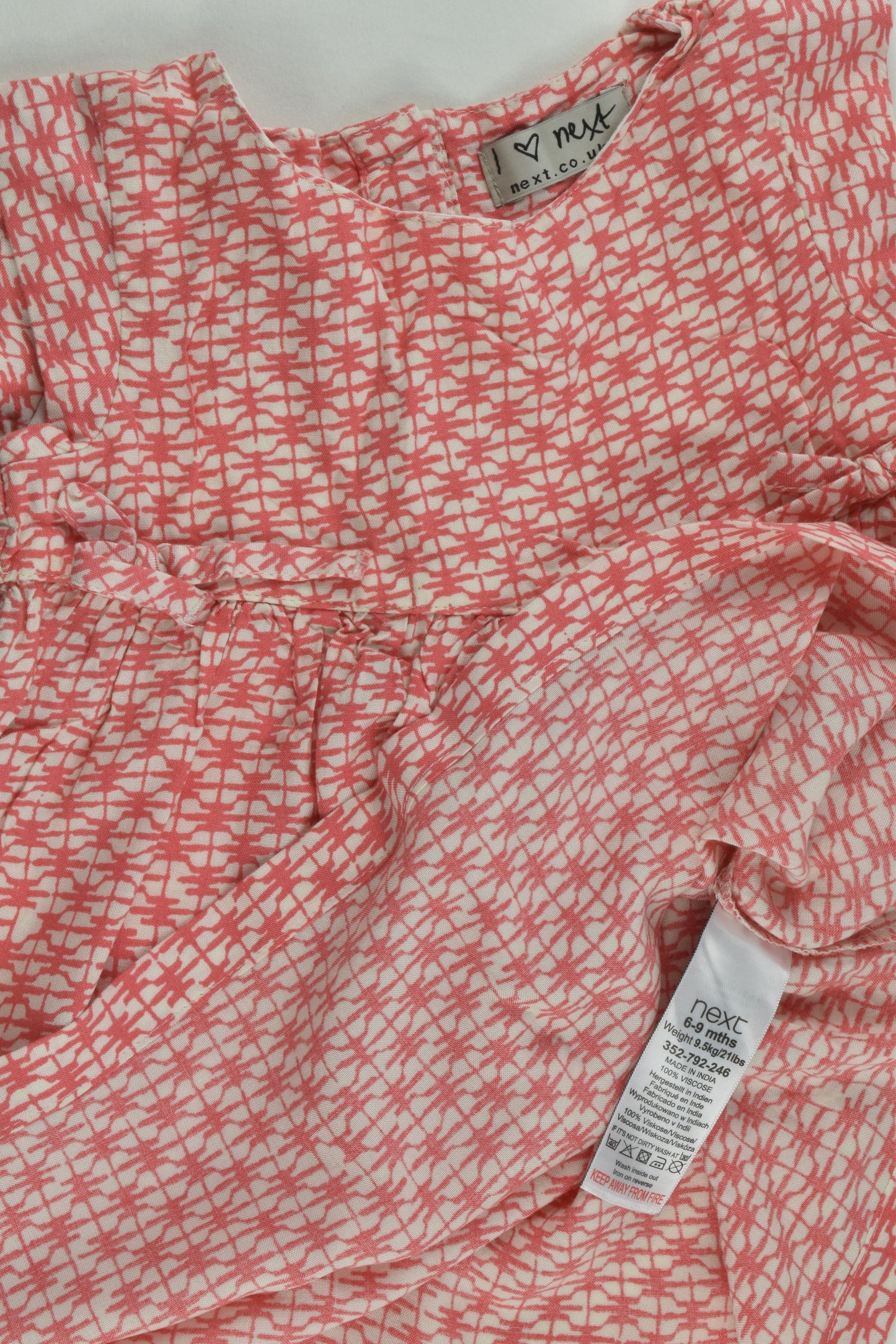 Next Size 0 (6-9 months) Viscose Dress