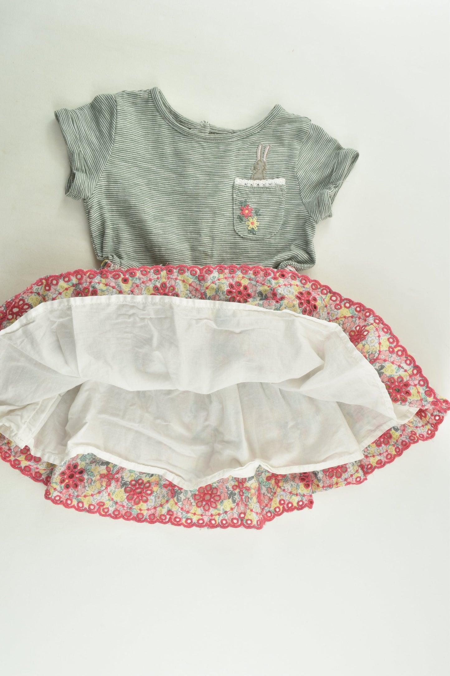 Next Size 0 Lined Bunny and Liberty Print Dress