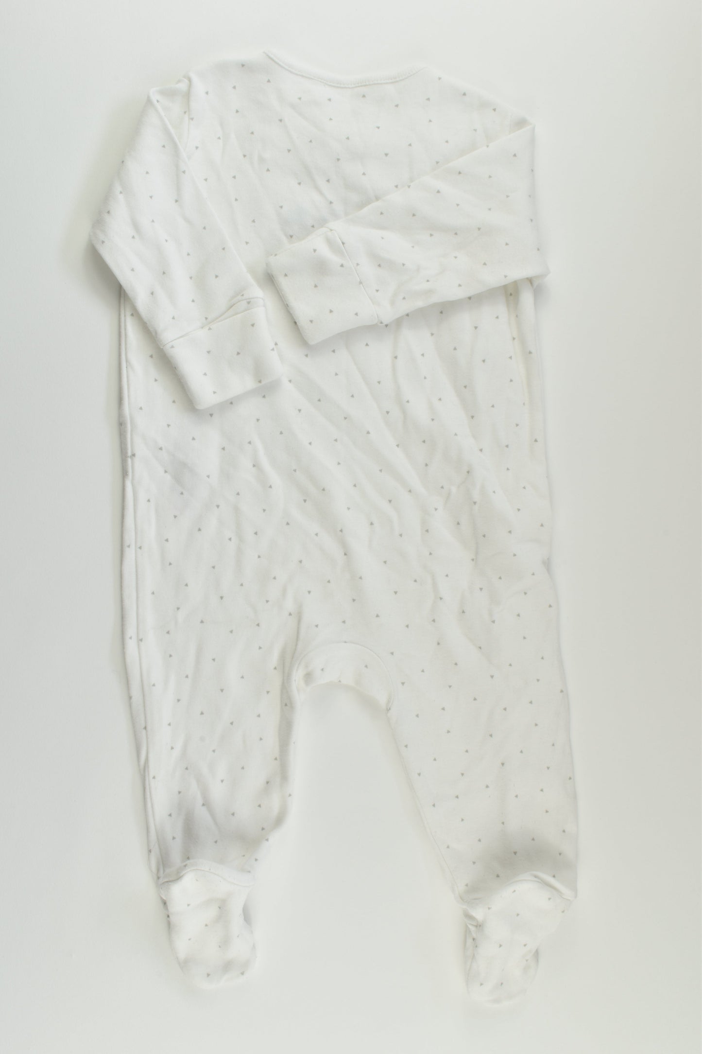 Next Size 00 Panda Footed Romper